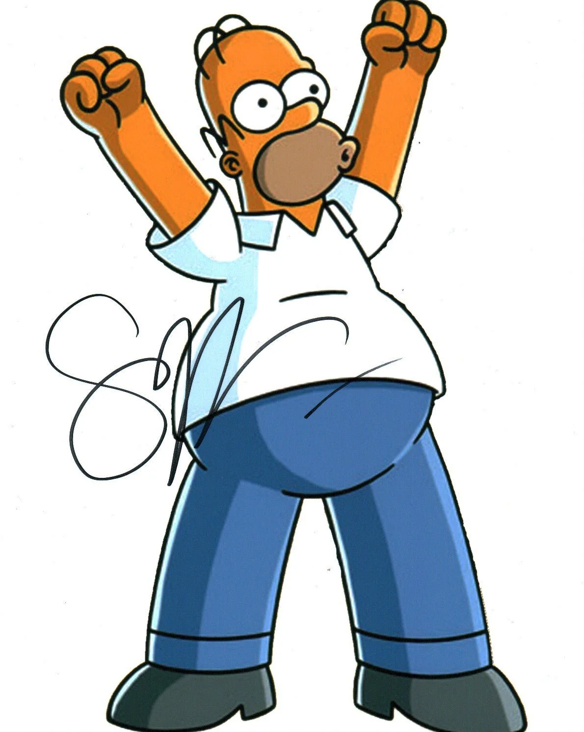 Scott Whyte Simpsons 8x10 Signed Photo JSA Certified Autograph