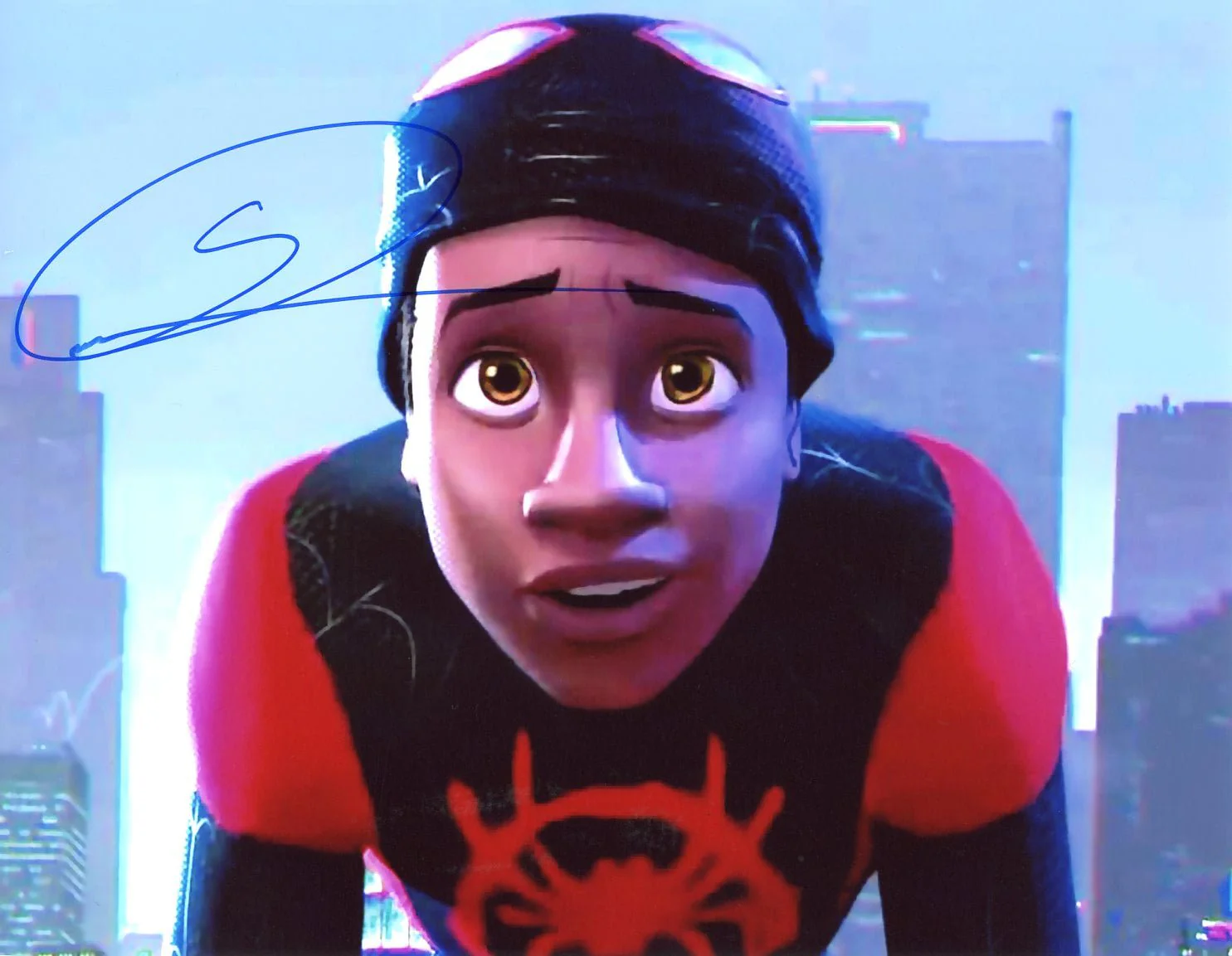 Shameik Moore Spider-Man 8x10 Signed Photo JSA Certified Autograph