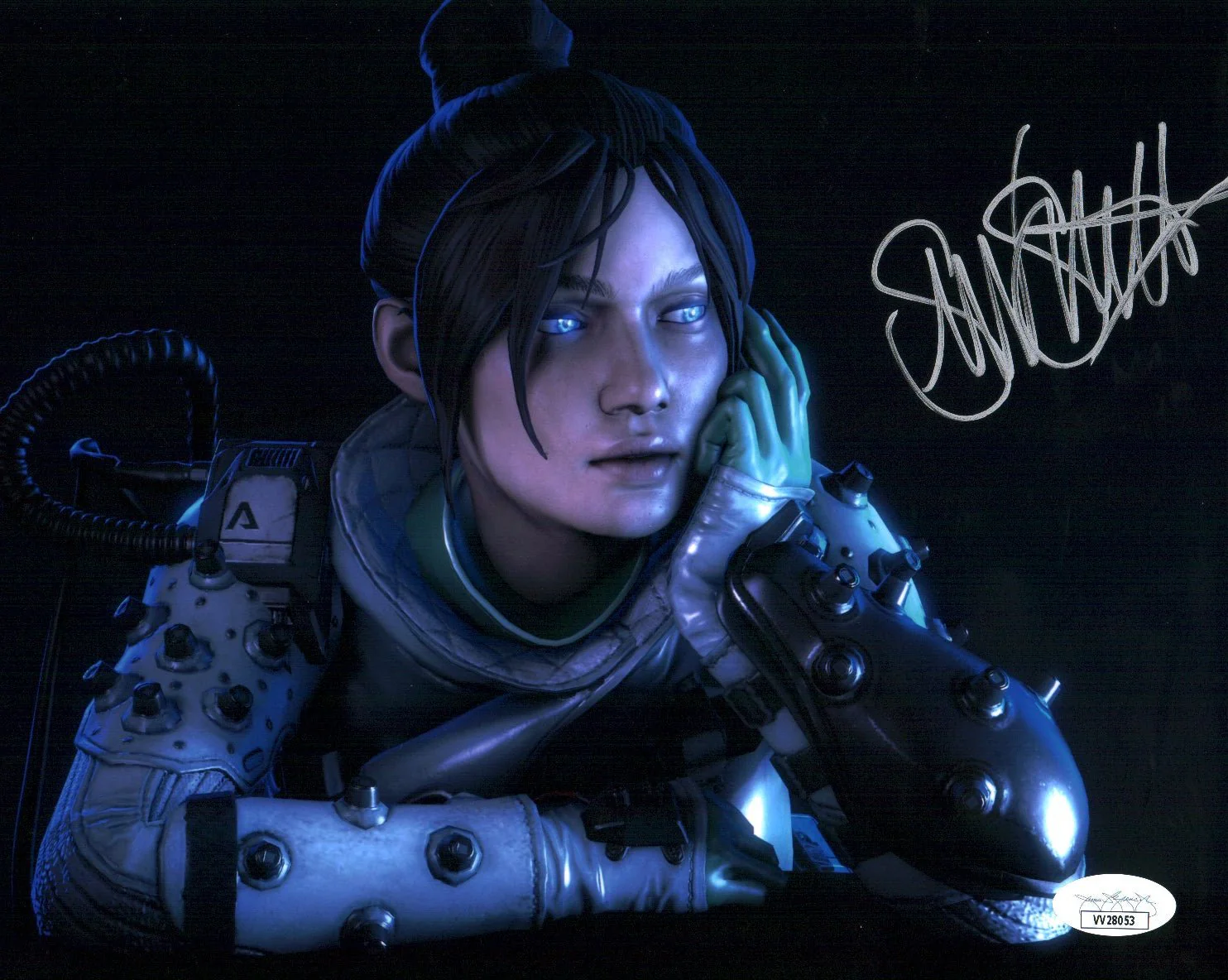 Shantel VanSanten Apex Legends 8x10 Signed Photo JSA Certified Autograph - Image 2