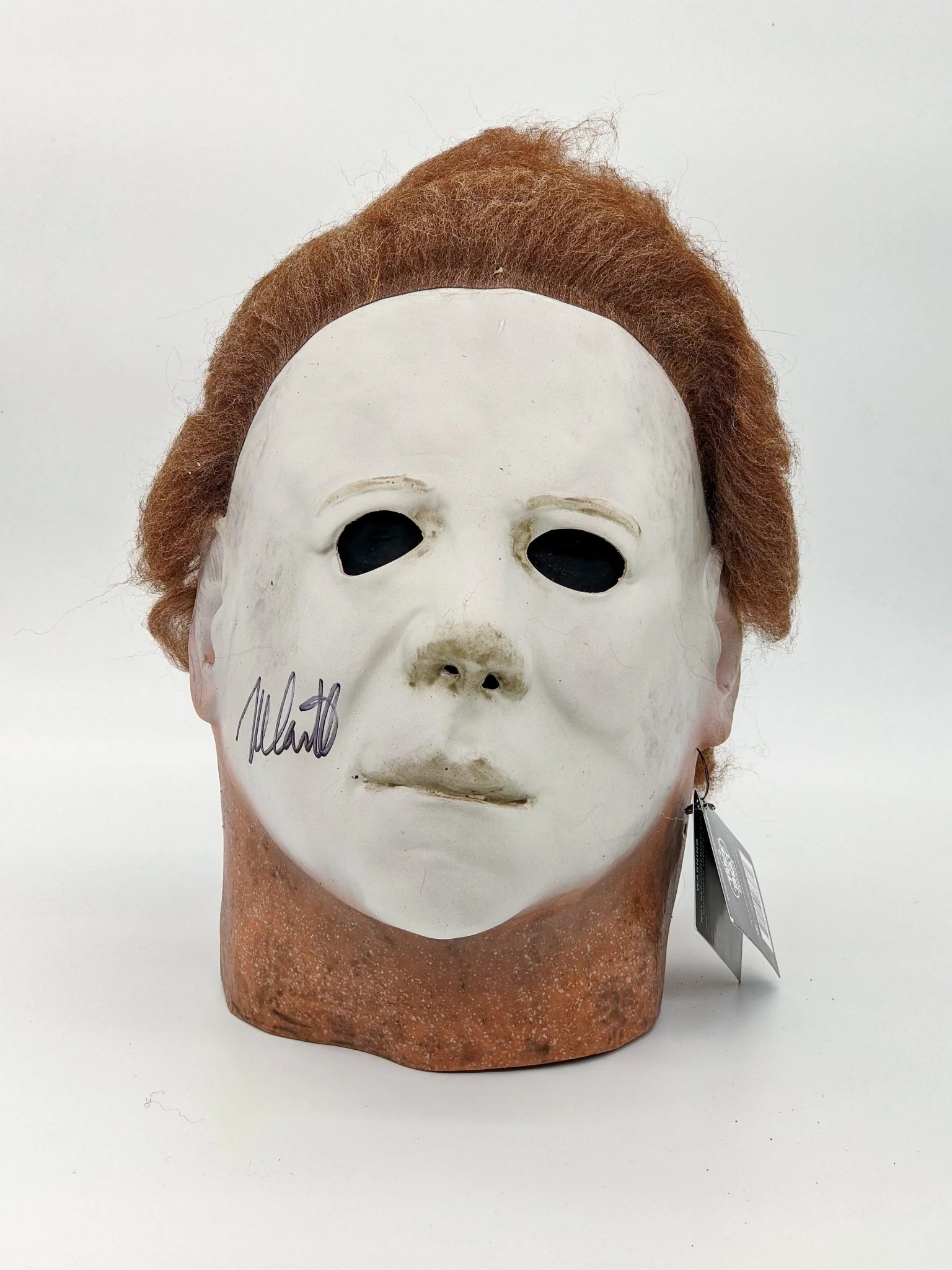 Nick Castle Halloween Signed Michael Myers Mask JSA Certified Autograph - Image 2