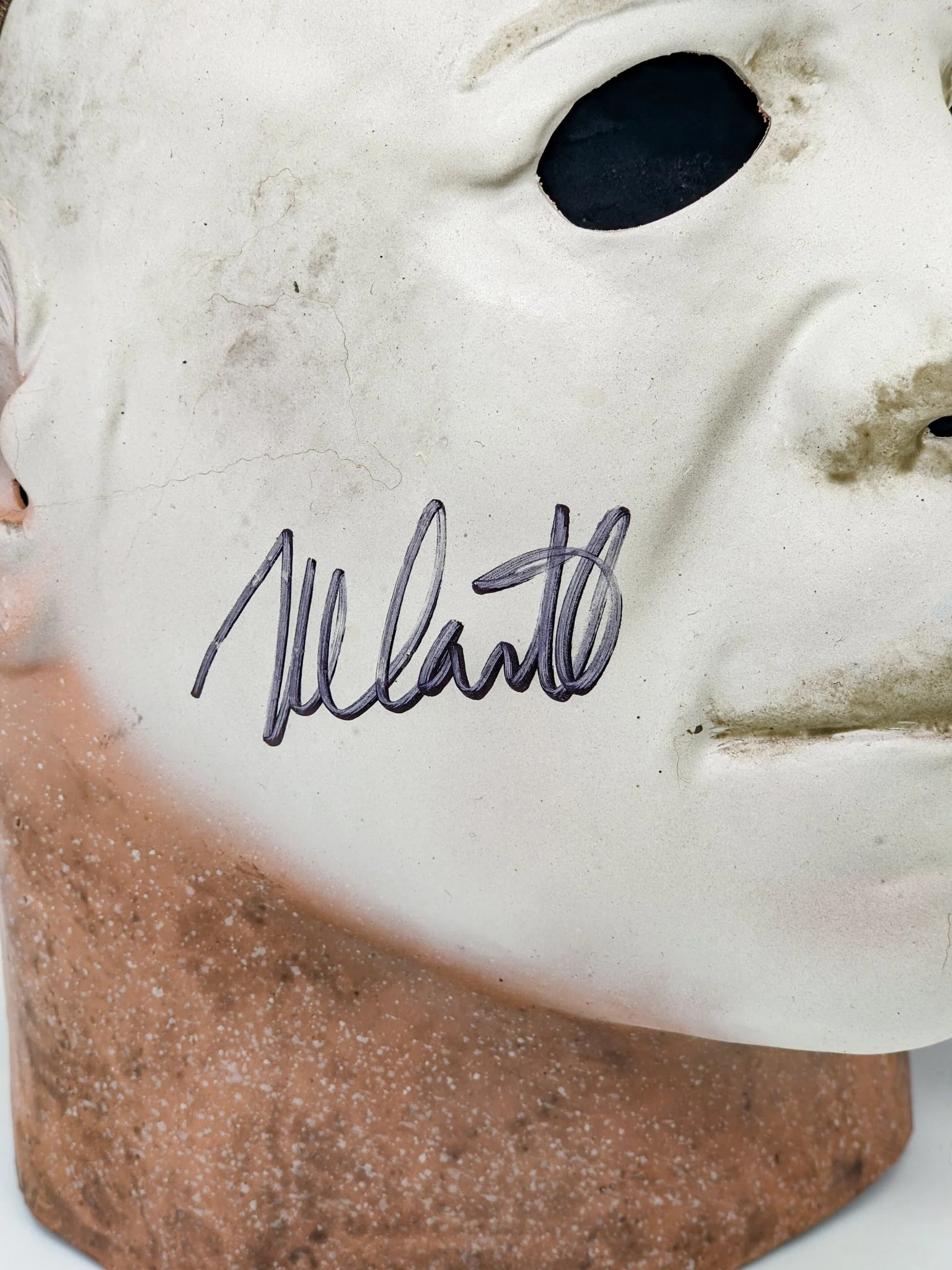 Nick Castle Halloween Signed Michael Myers Mask JSA Certified Autograph - Image 3