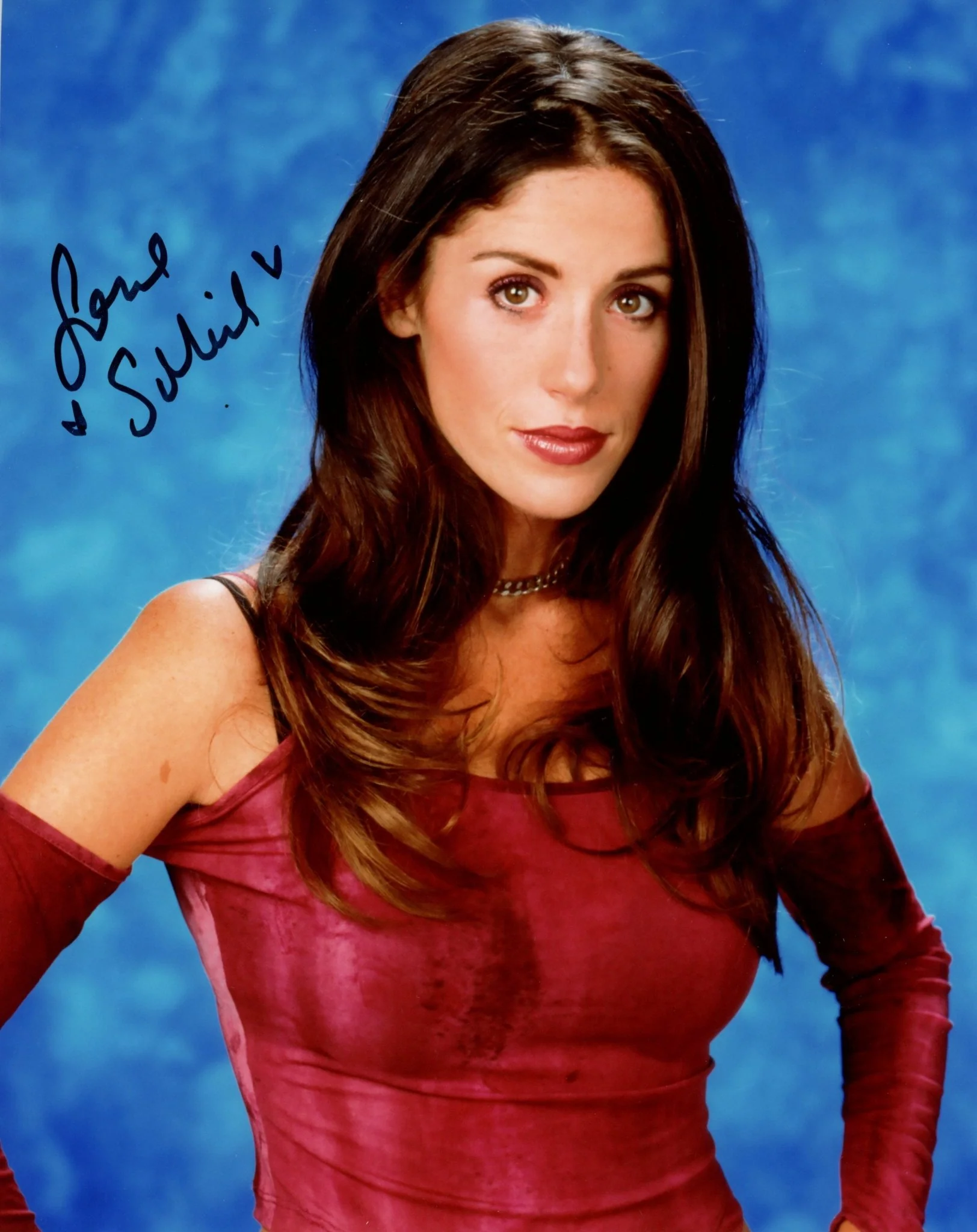Soleil Moon Frye Sabrina the Teenage Witch 8x10 Signed Photo JSA Certified Autograph