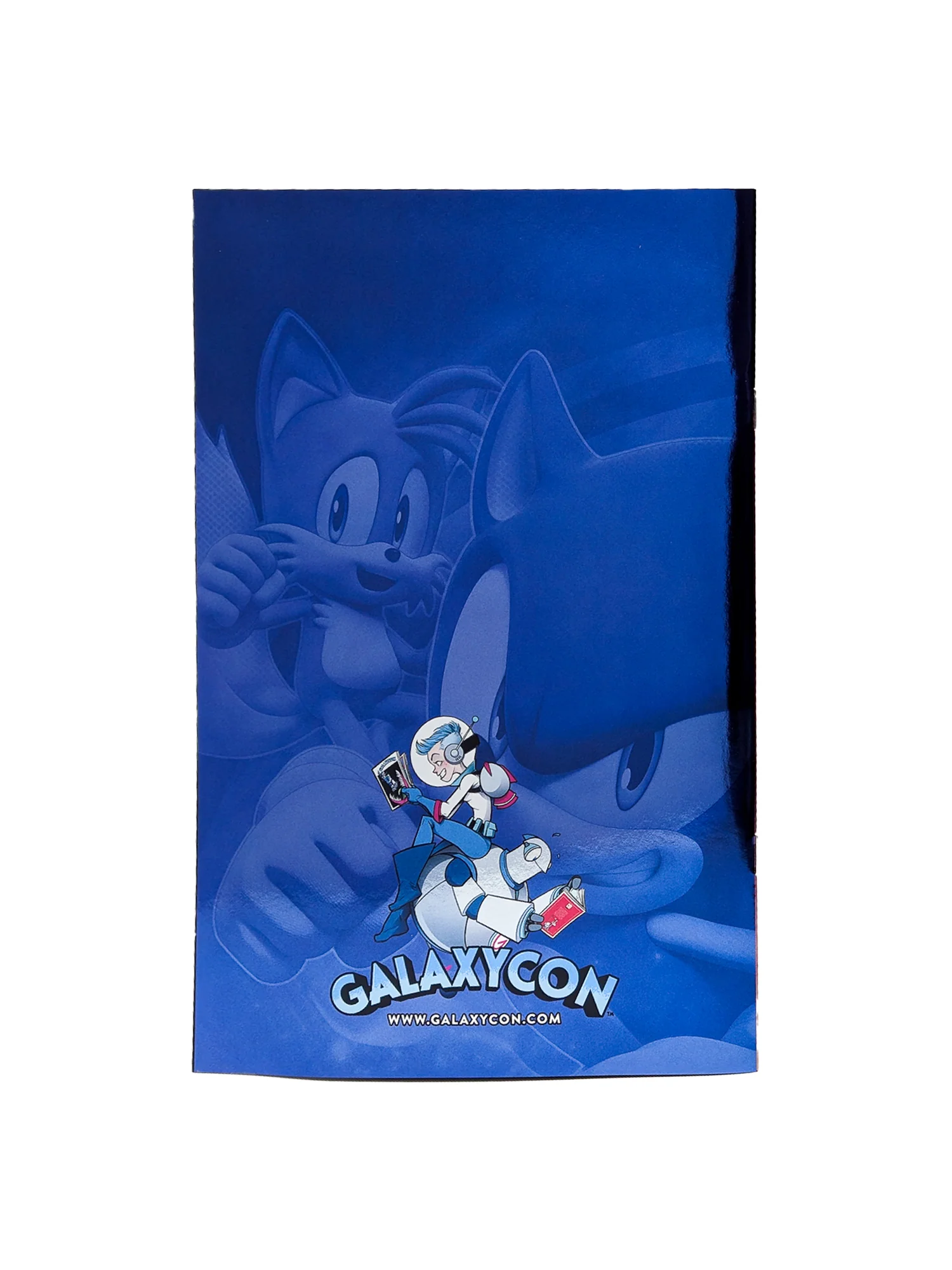 SONIC THE HEDGEHOG #1 GALAXYCON FOIL COVER B Comic Book - Image 3