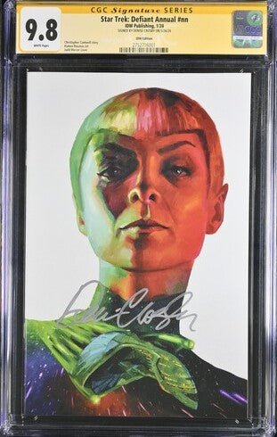 Star Trek: Defiant Annual #nn IDW Publishing CGC Signature Series 9.8 Signed Denise Crosby - Image 2