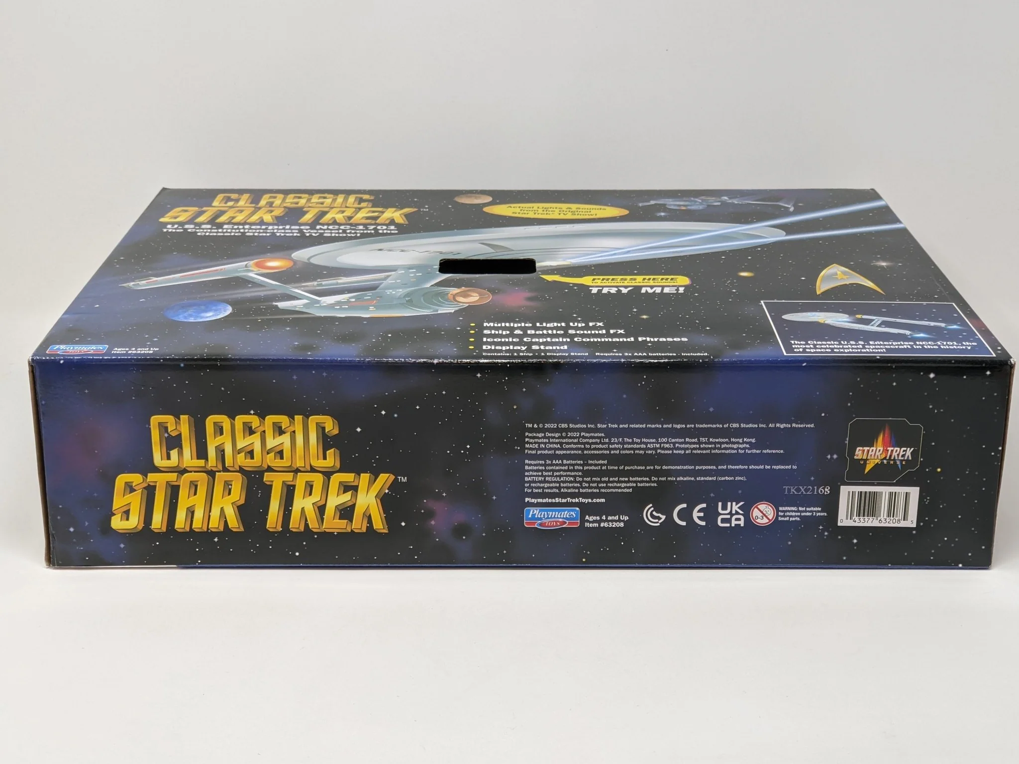 Star Trek USS Enterprise Playmates Model NCC-1701 x2 Signed Koenig Shatner JSA Certified Autograph - Image 100