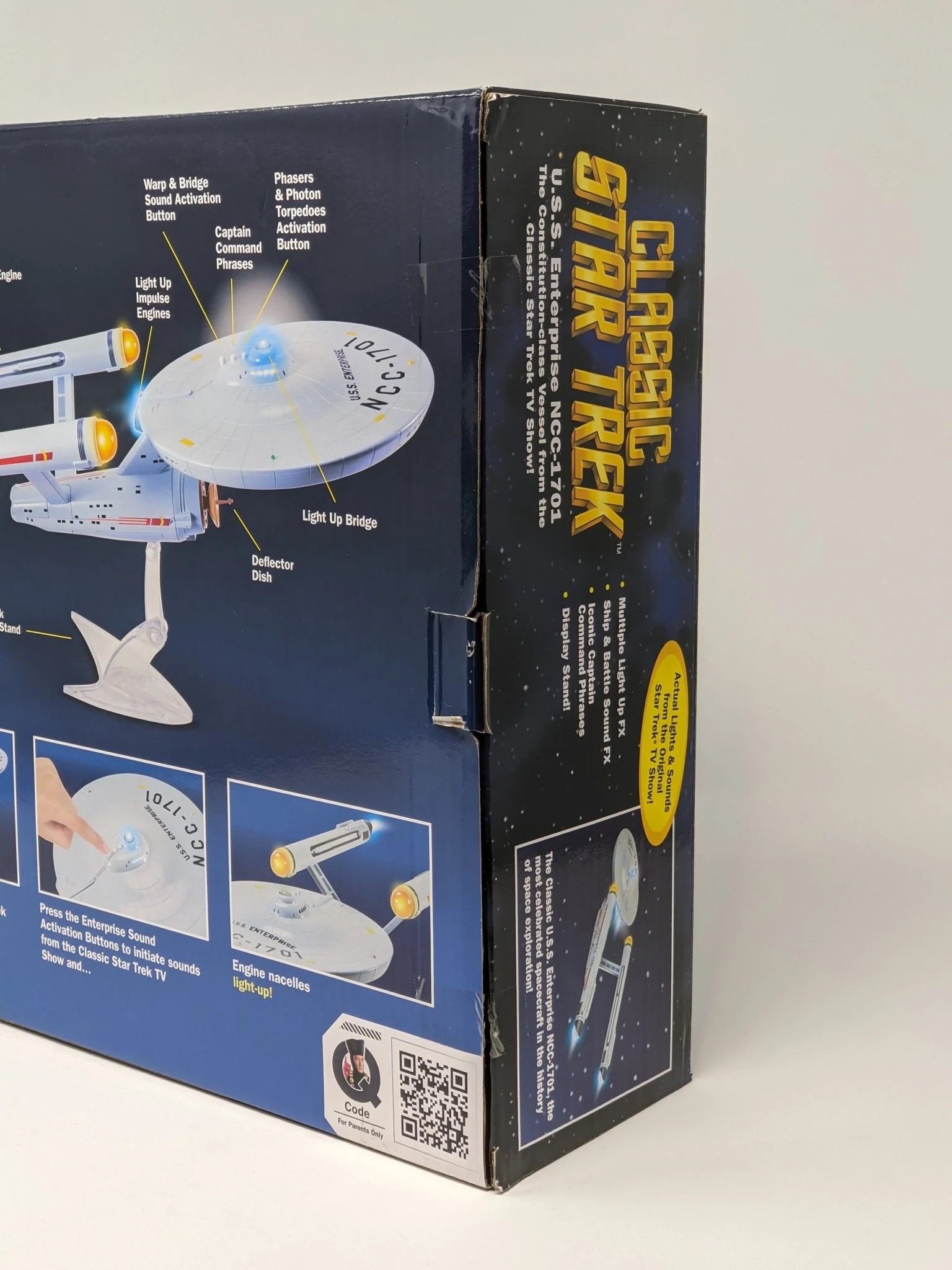 Star Trek USS Enterprise Playmates Model NCC-1701 x2 Signed Koenig Shatner JSA Certified Autograph - Image 101