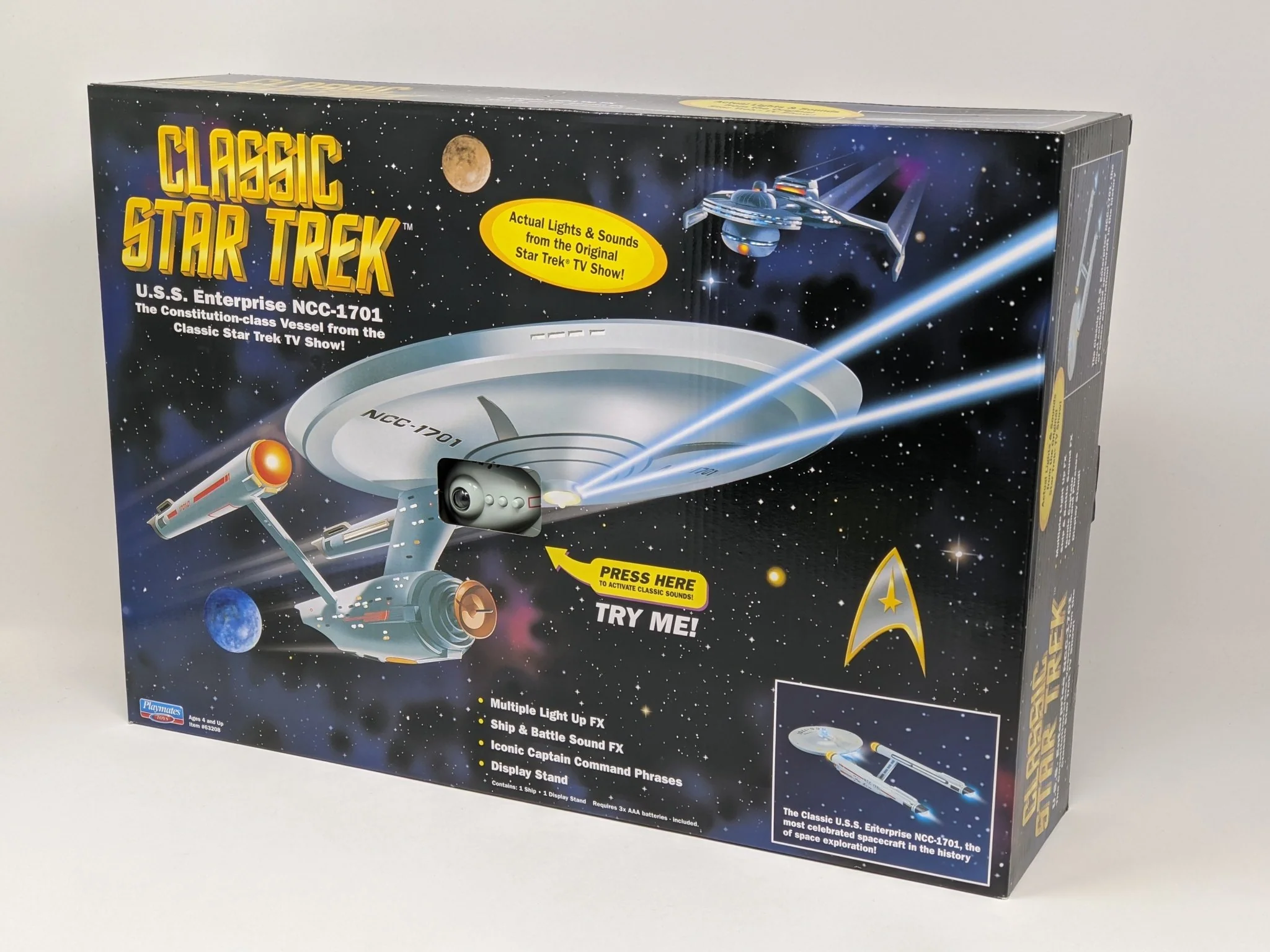 Star Trek USS Enterprise Playmates Model NCC-1701 x2 Signed Koenig Shatner JSA Certified Autograph - Image 104