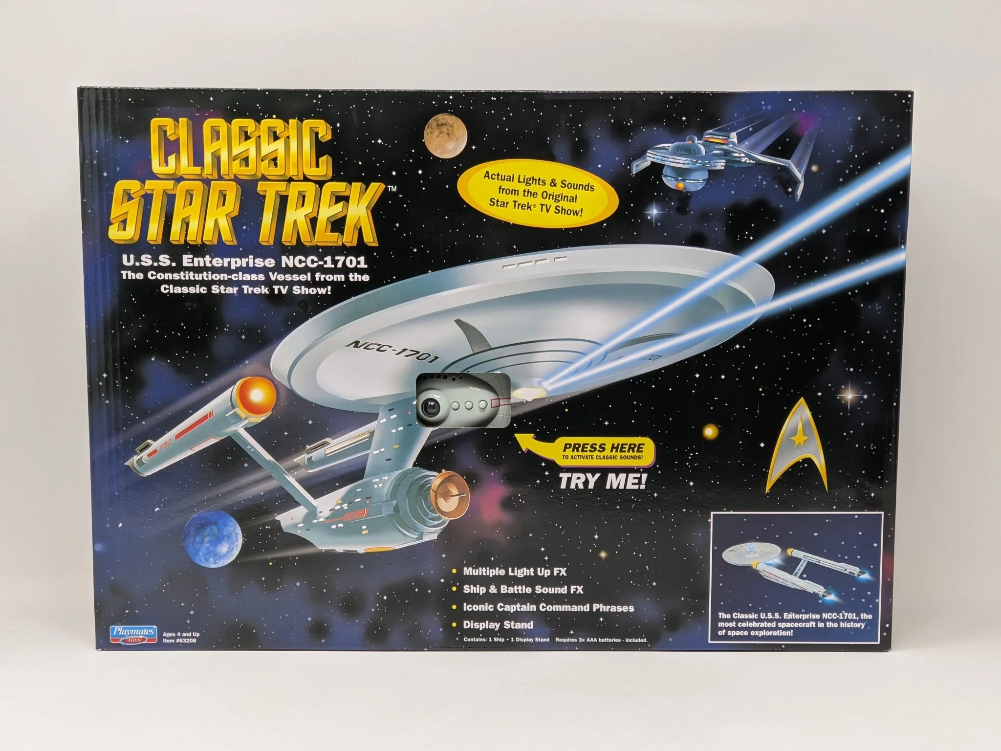 Star Trek USS Enterprise Playmates Model NCC-1701 x2 Signed Koenig Shatner JSA Certified Autograph - Image 105