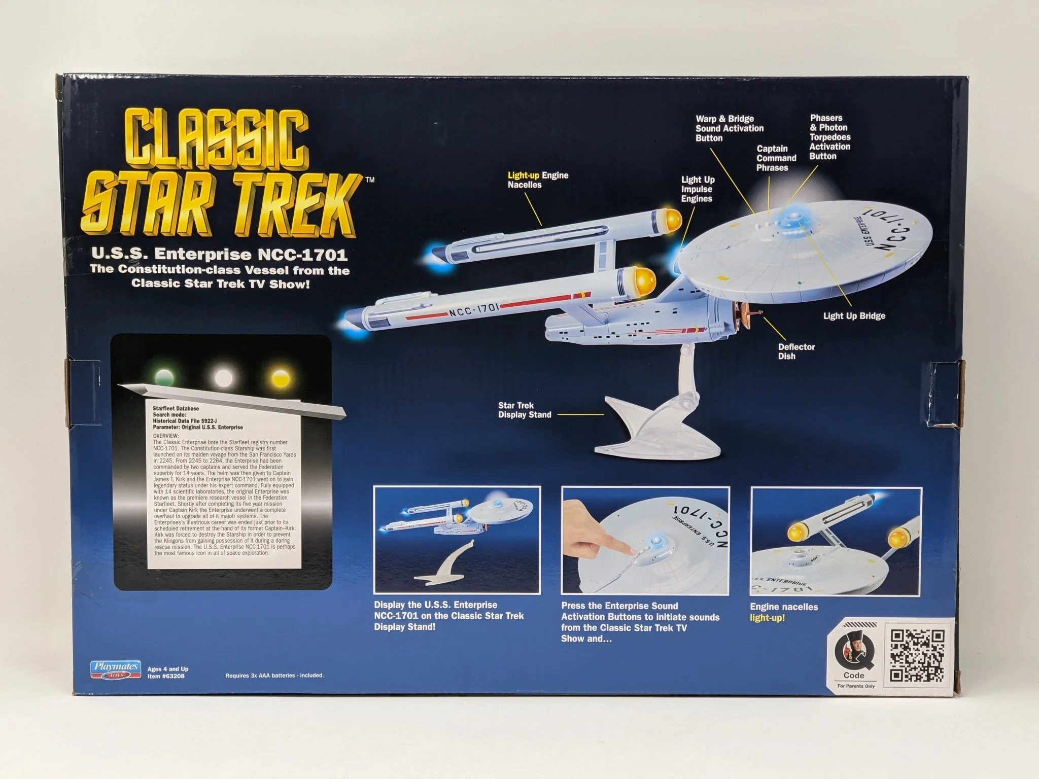 Star Trek USS Enterprise Playmates Model NCC-1701 x2 Signed Koenig Shatner JSA Certified Autograph - Image 106