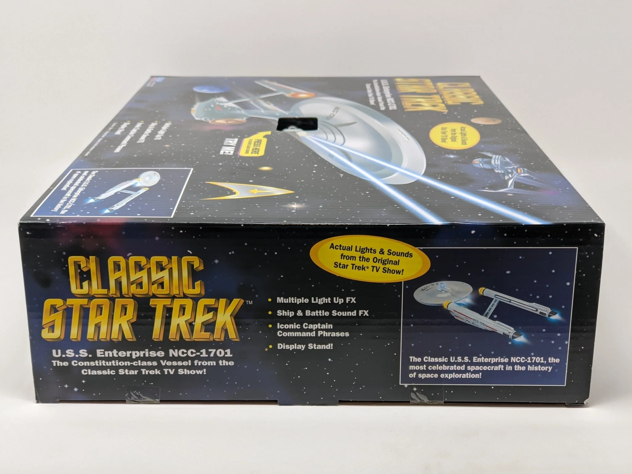 Star Trek USS Enterprise Playmates Model NCC-1701 x2 Signed Koenig Shatner JSA Certified Autograph - Image 107