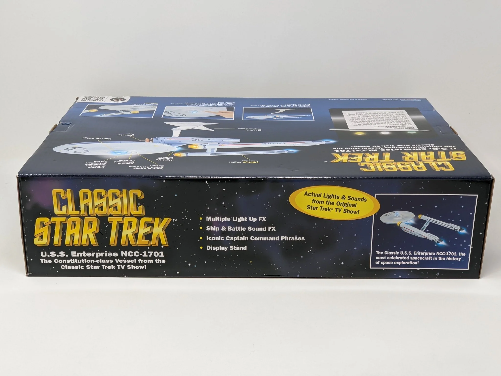 Star Trek USS Enterprise Playmates Model NCC-1701 x2 Signed Koenig Shatner JSA Certified Autograph - Image 109