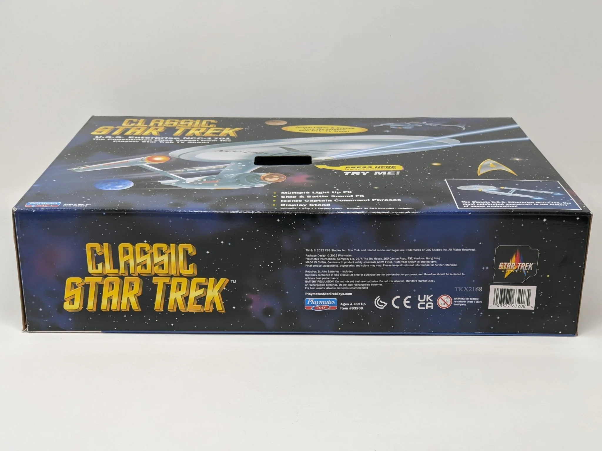 Star Trek USS Enterprise Playmates Model NCC-1701 x2 Signed Koenig Shatner JSA Certified Autograph - Image 110