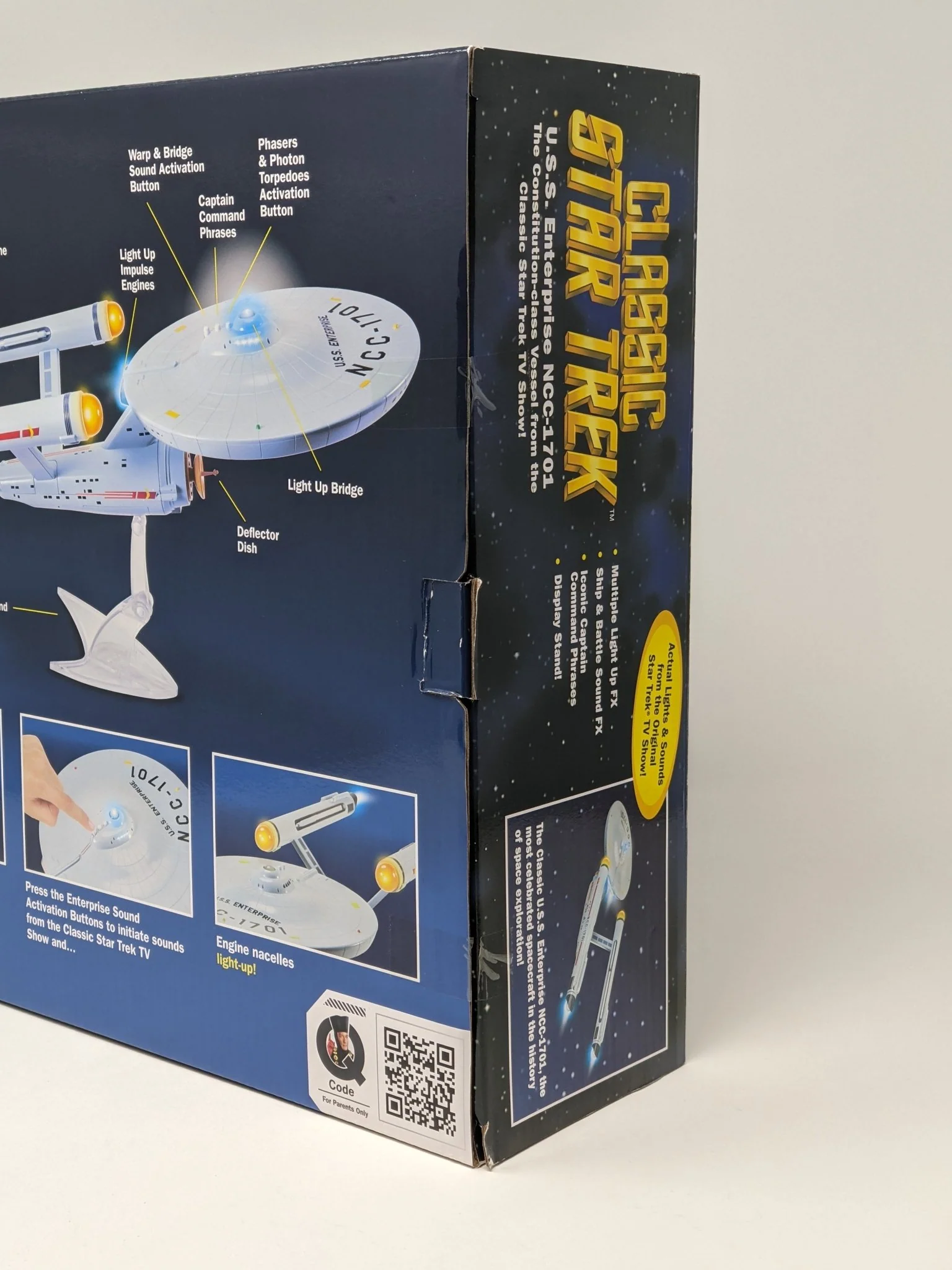 Star Trek USS Enterprise Playmates Model NCC-1701 x2 Signed Koenig Shatner JSA Certified Autograph - Image 111