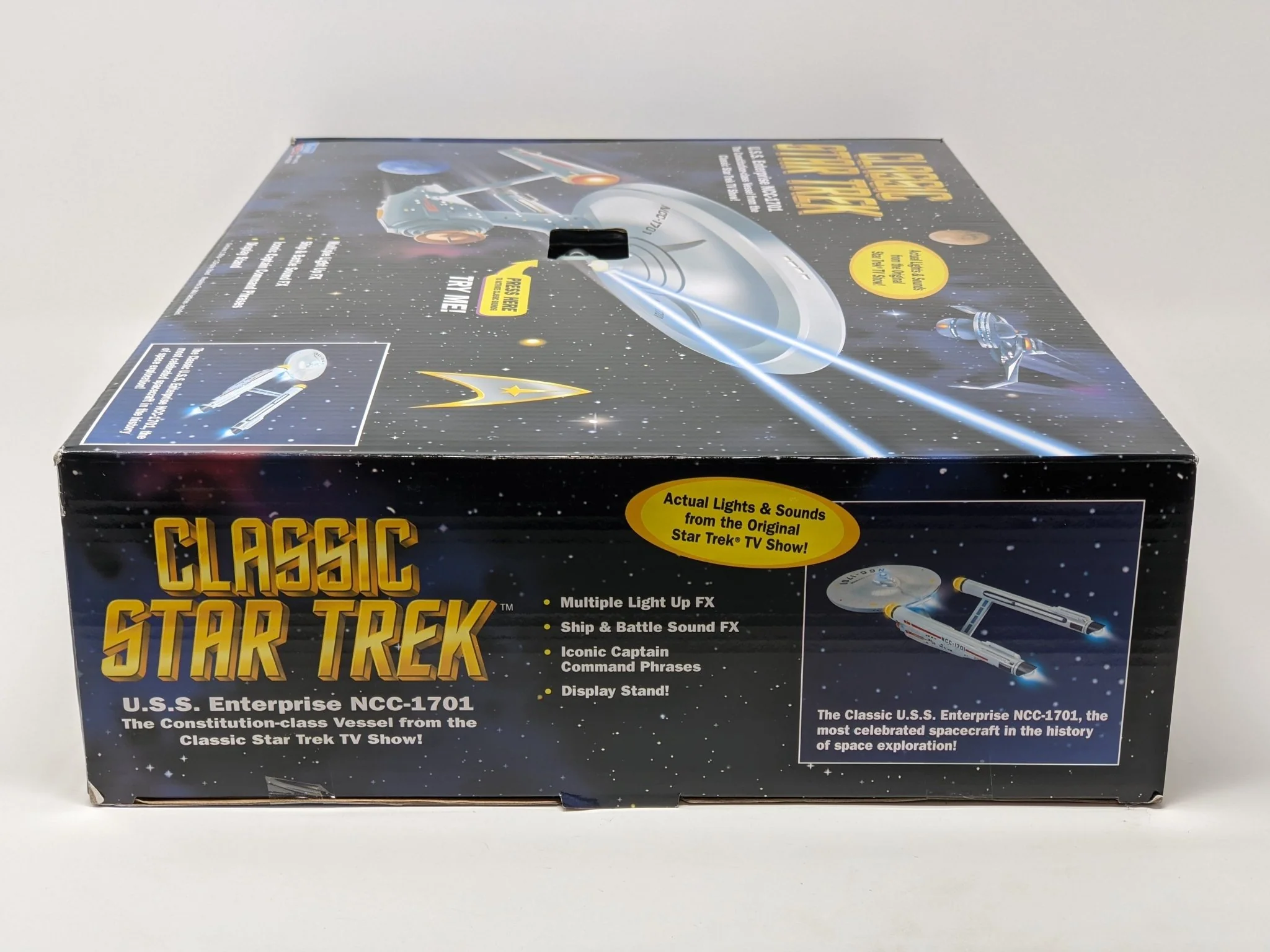 Star Trek USS Enterprise Playmates Model NCC-1701 x2 Signed Koenig Shatner JSA Certified Autograph - Image 113