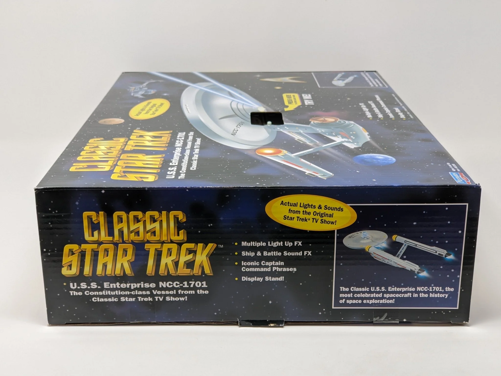 Star Trek USS Enterprise Playmates Model NCC-1701 x2 Signed Koenig Shatner JSA Certified Autograph - Image 114