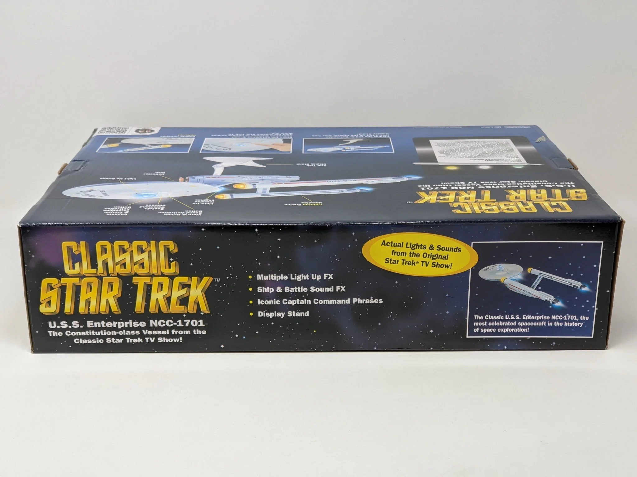Star Trek USS Enterprise Playmates Model NCC-1701 x2 Signed Koenig Shatner JSA Certified Autograph - Image 115