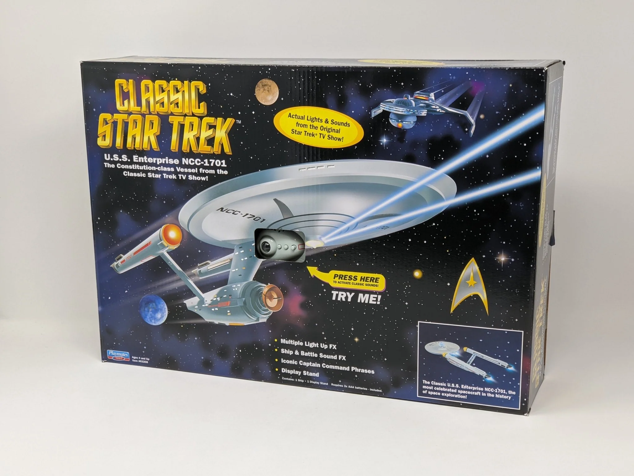 Star Trek USS Enterprise Playmates Model NCC-1701 x2 Signed Koenig Shatner JSA Certified Autograph - Image 118