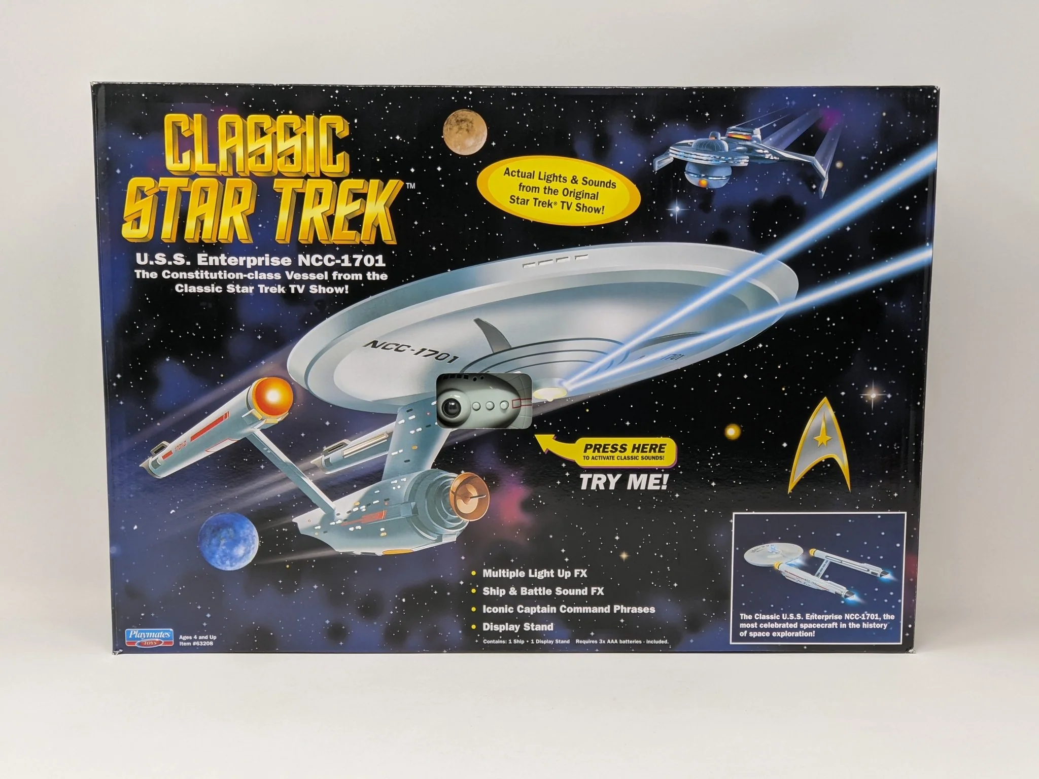 Star Trek USS Enterprise Playmates Model NCC-1701 x2 Signed Koenig Shatner JSA Certified Autograph - Image 119
