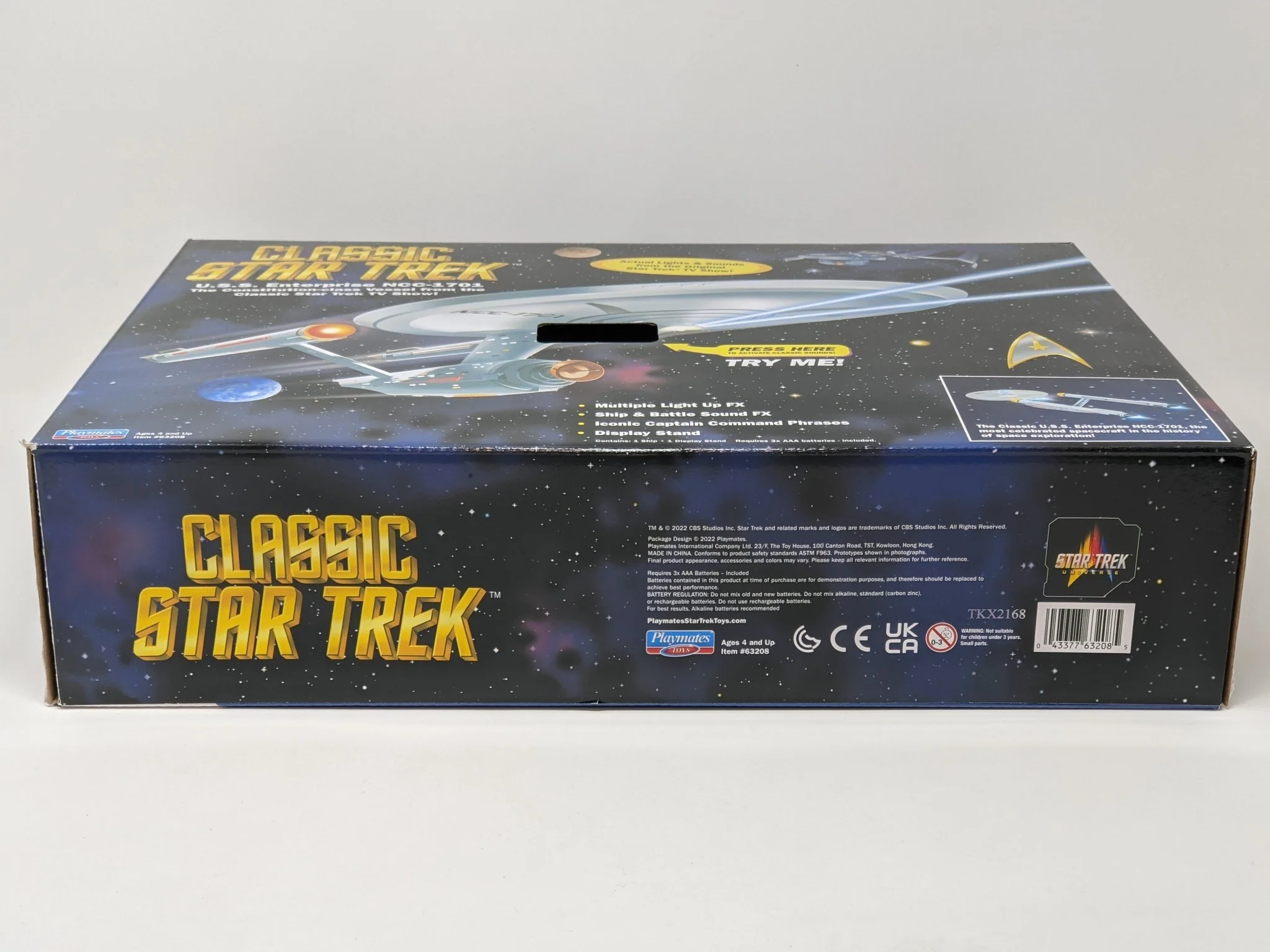 Star Trek USS Enterprise Playmates Model NCC-1701 x2 Signed Koenig Shatner JSA Certified Autograph - Image 12