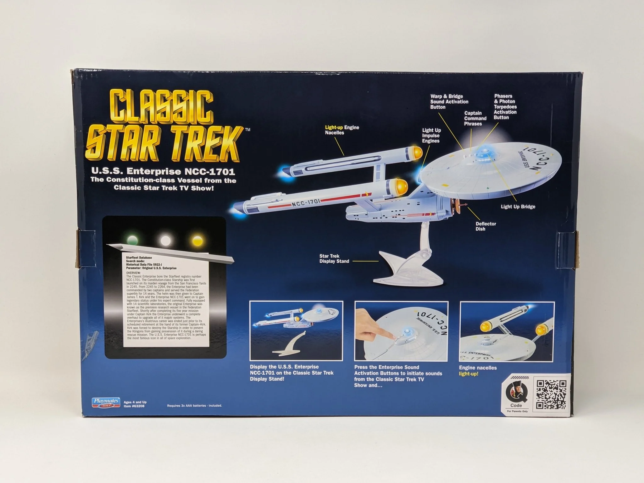 Star Trek USS Enterprise Playmates Model NCC-1701 x2 Signed Koenig Shatner JSA Certified Autograph - Image 120