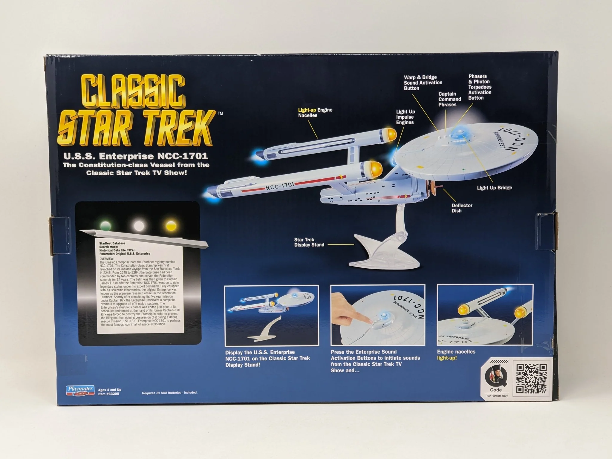 Star Trek USS Enterprise Playmates Model NCC-1701 x2 Signed Koenig Shatner JSA Certified Autograph - Image 125