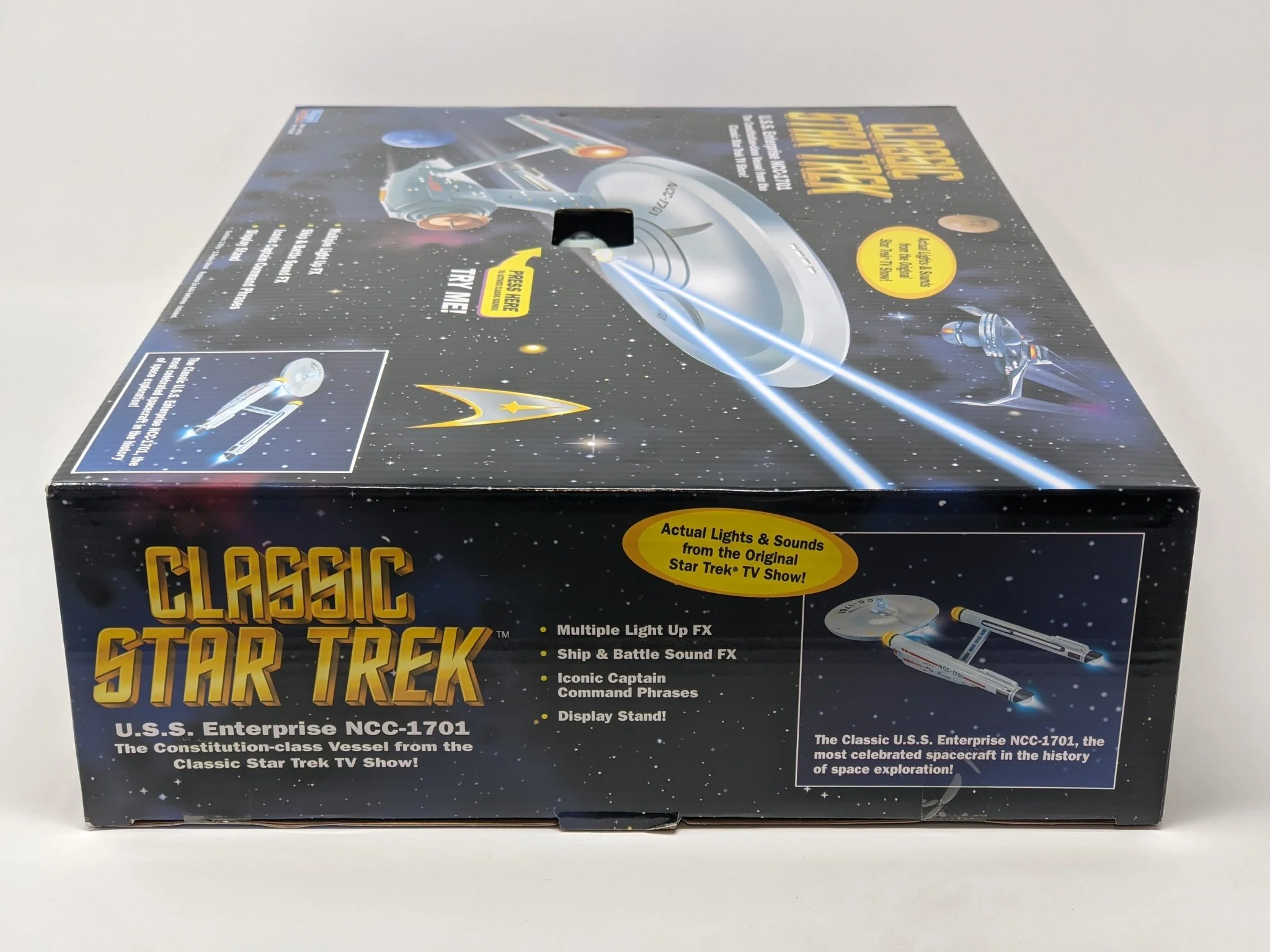 Star Trek USS Enterprise Playmates Model NCC-1701 x2 Signed Koenig Shatner JSA Certified Autograph - Image 126