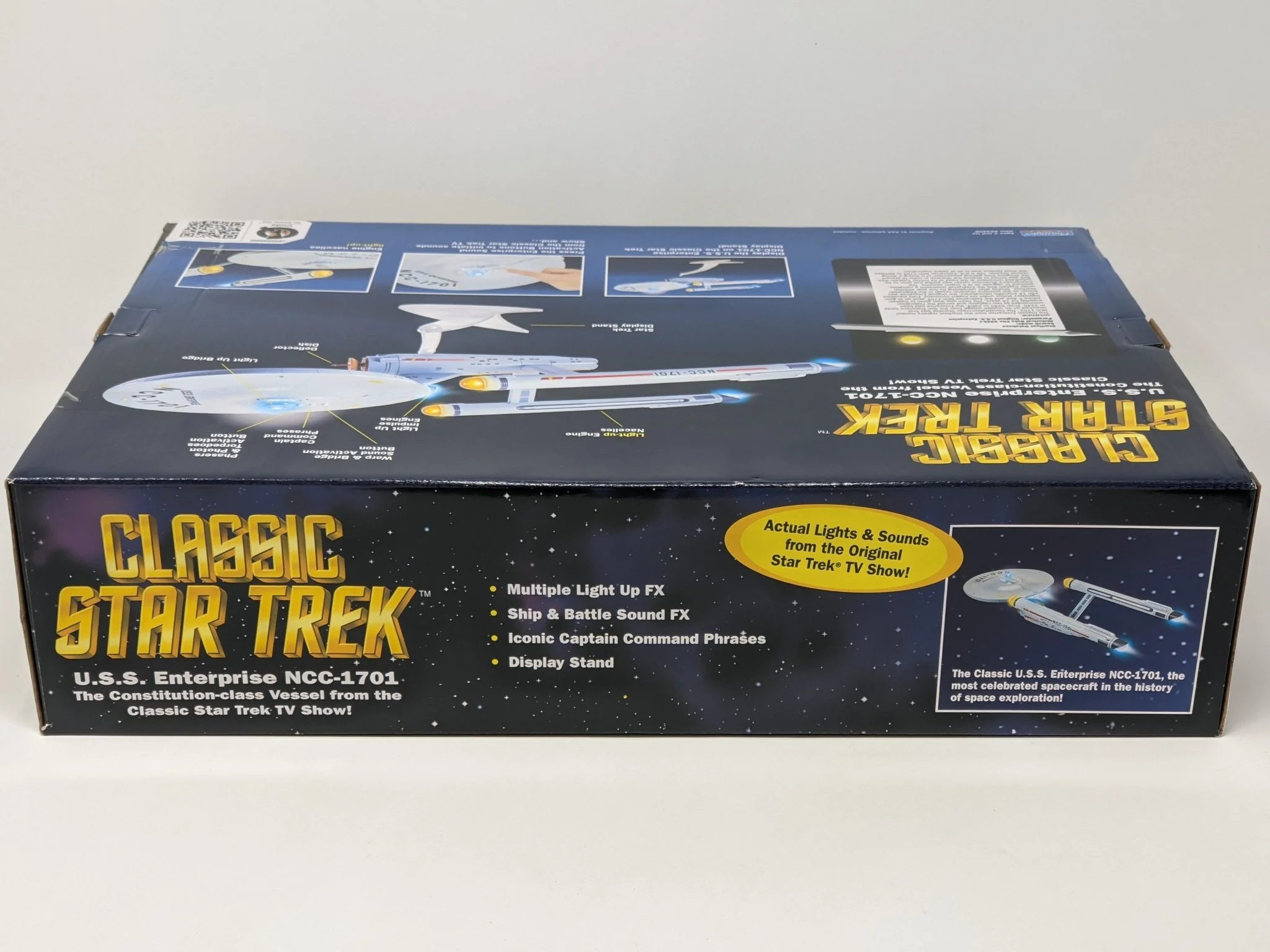 Star Trek USS Enterprise Playmates Model NCC-1701 x2 Signed Koenig Shatner JSA Certified Autograph - Image 128