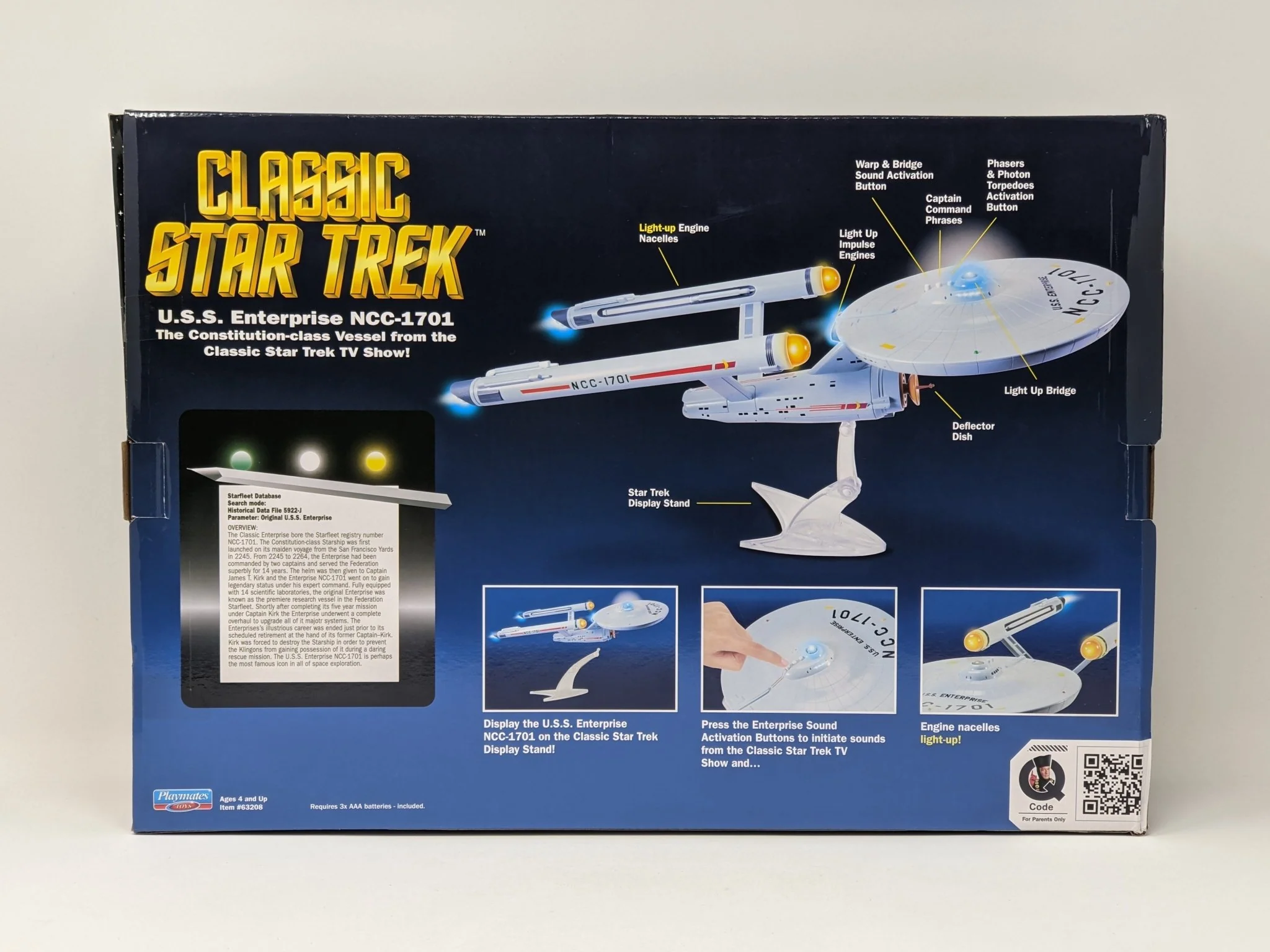 Star Trek USS Enterprise Playmates Model NCC-1701 x2 Signed Koenig Shatner JSA Certified Autograph - Image 133
