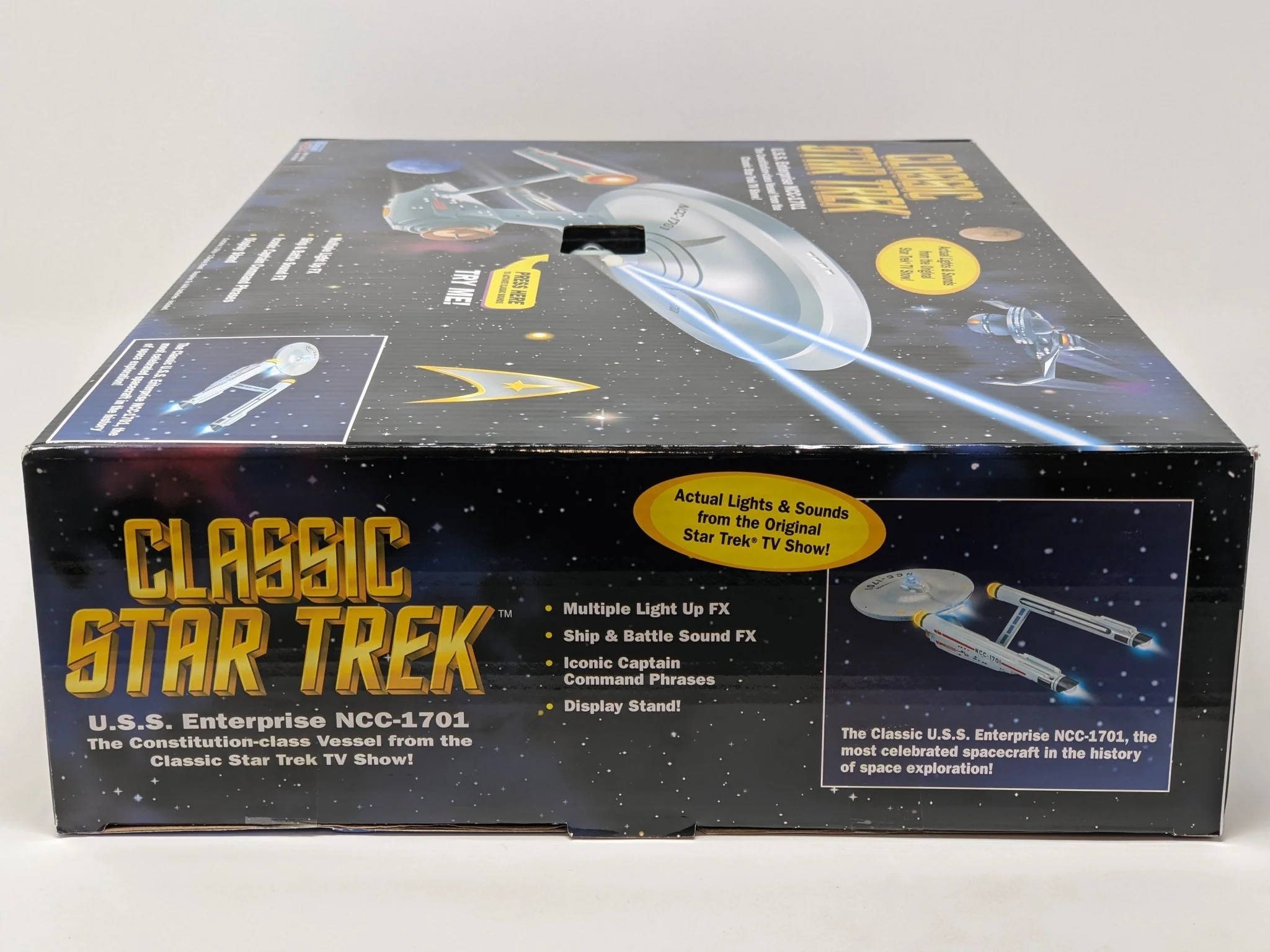 Star Trek USS Enterprise Playmates Model NCC-1701 x2 Signed Koenig Shatner JSA Certified Autograph - Image 134