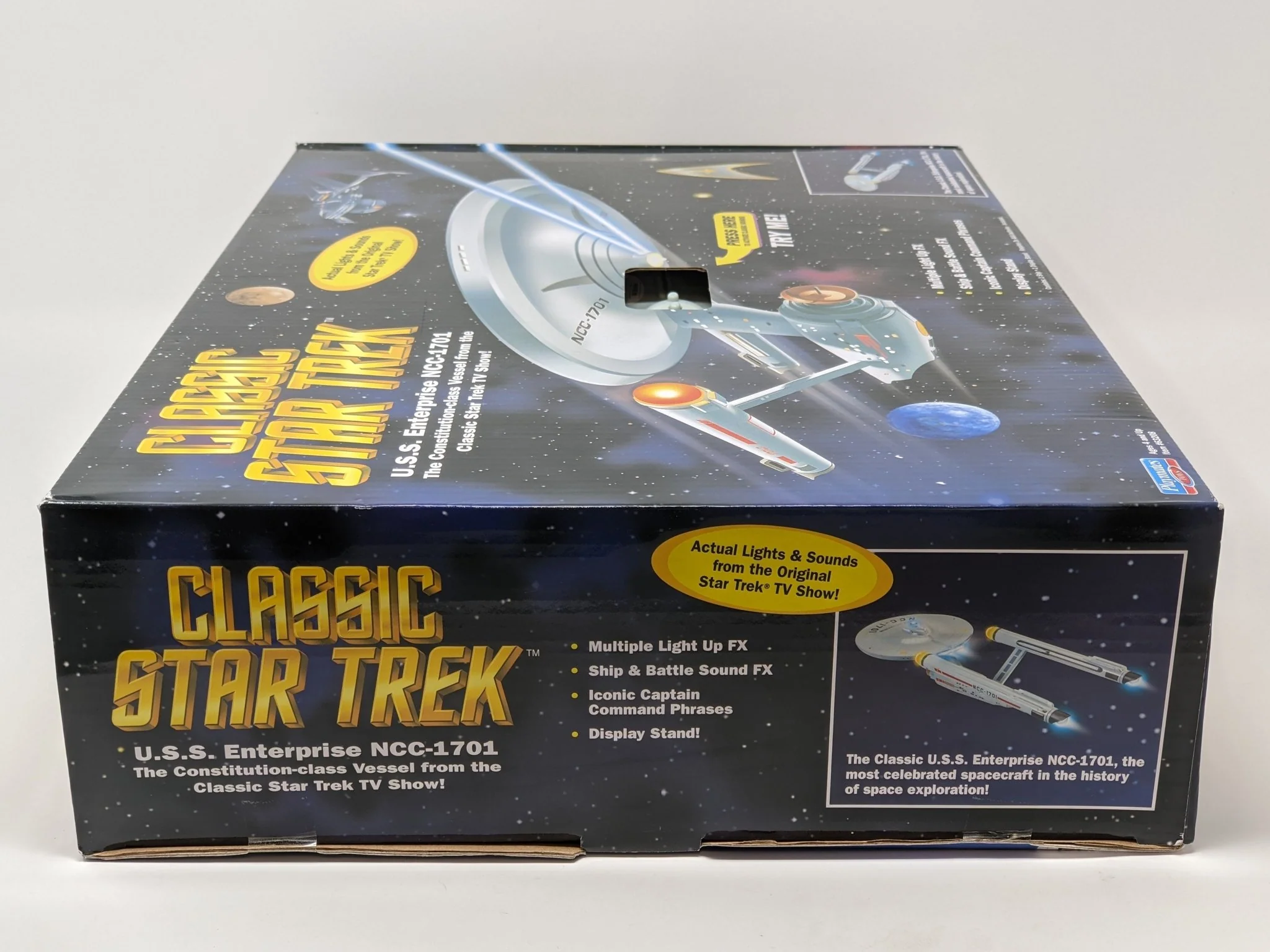 Star Trek USS Enterprise Playmates Model NCC-1701 x2 Signed Koenig Shatner JSA Certified Autograph - Image 135