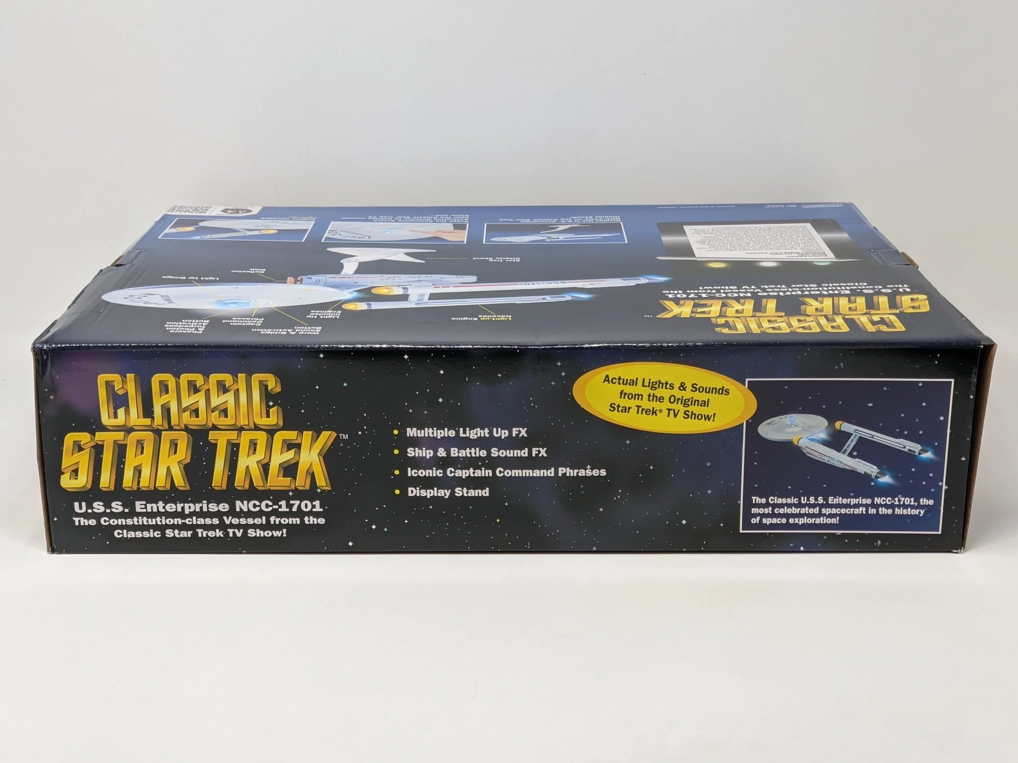 Star Trek USS Enterprise Playmates Model NCC-1701 x2 Signed Koenig Shatner JSA Certified Autograph - Image 136