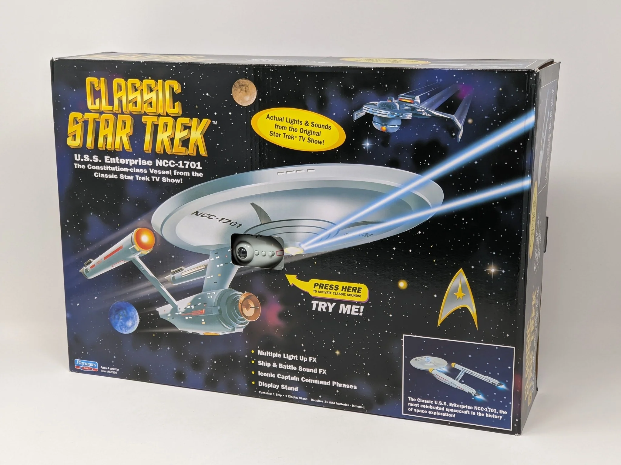Star Trek USS Enterprise Playmates Model NCC-1701 x2 Signed Koenig Shatner JSA Certified Autograph - Image 139