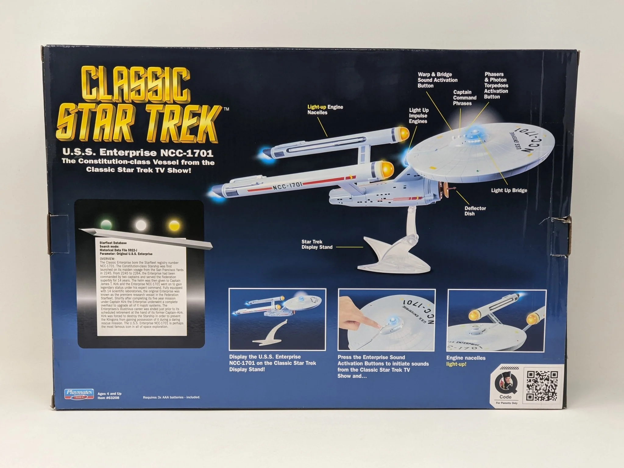 Star Trek USS Enterprise Playmates Model NCC-1701 x2 Signed Koenig Shatner JSA Certified Autograph - Image 143