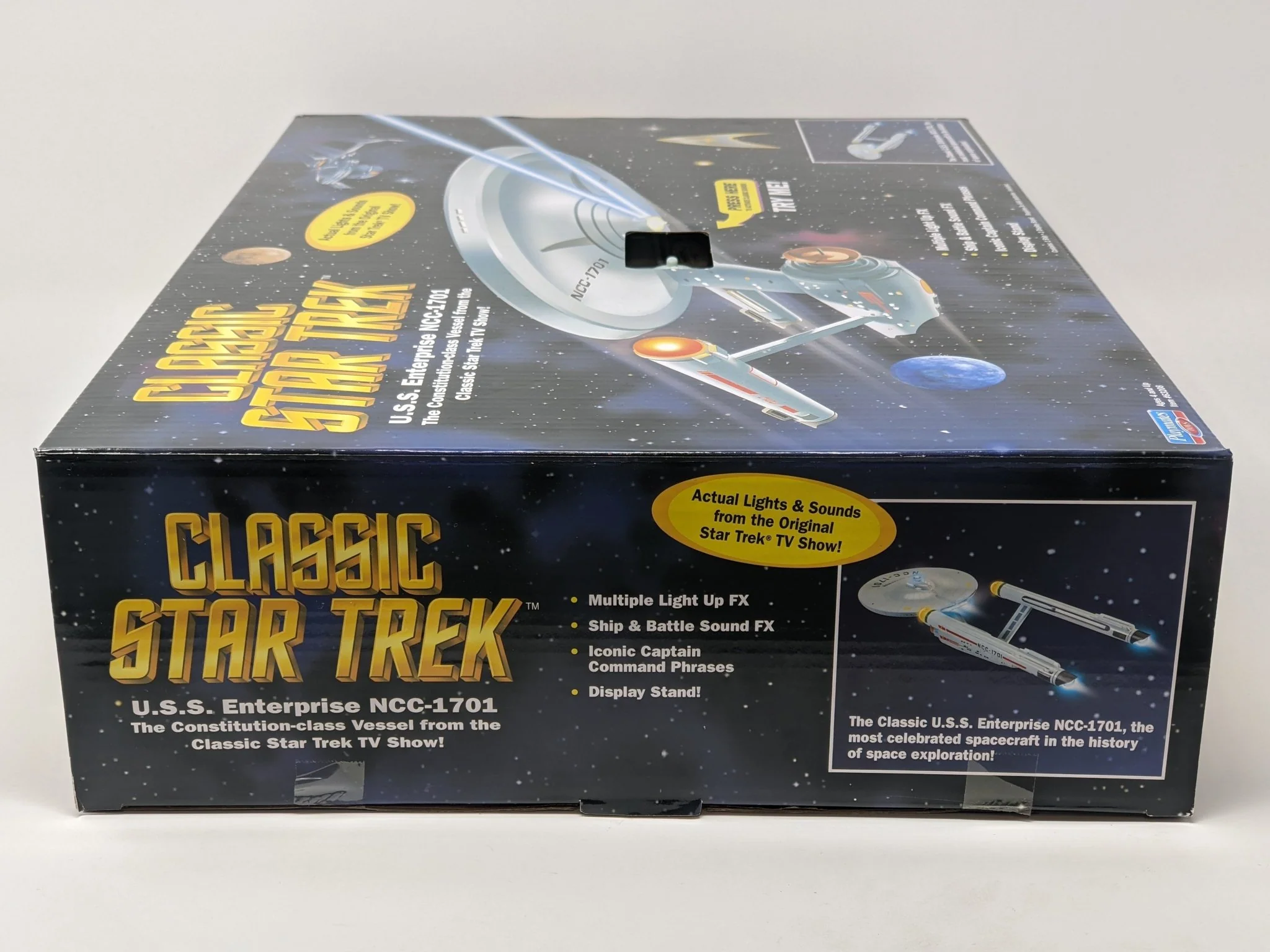 Star Trek USS Enterprise Playmates Model NCC-1701 x2 Signed Koenig Shatner JSA Certified Autograph - Image 145