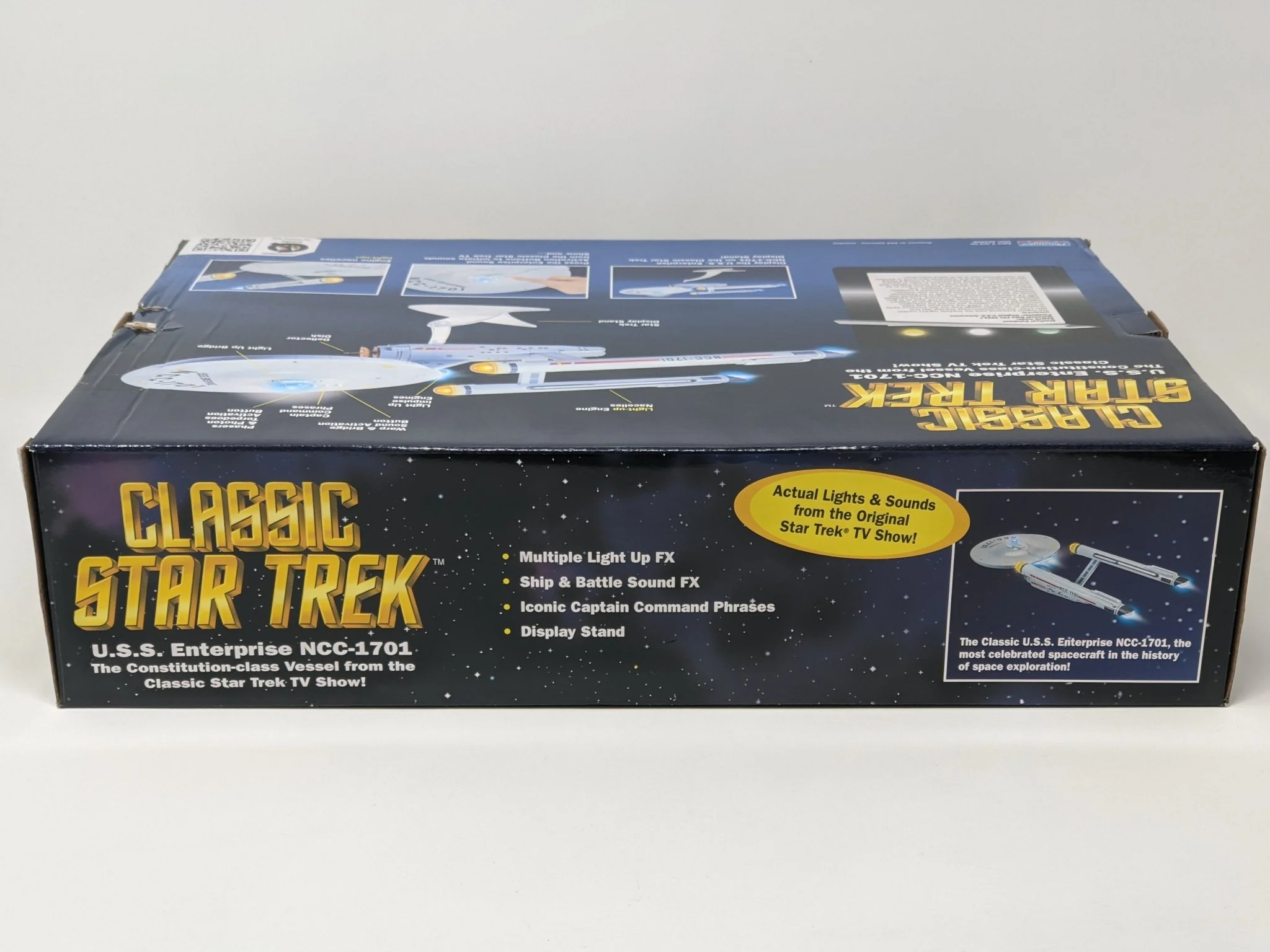 Star Trek USS Enterprise Playmates Model NCC-1701 x2 Signed Koenig Shatner JSA Certified Autograph - Image 146