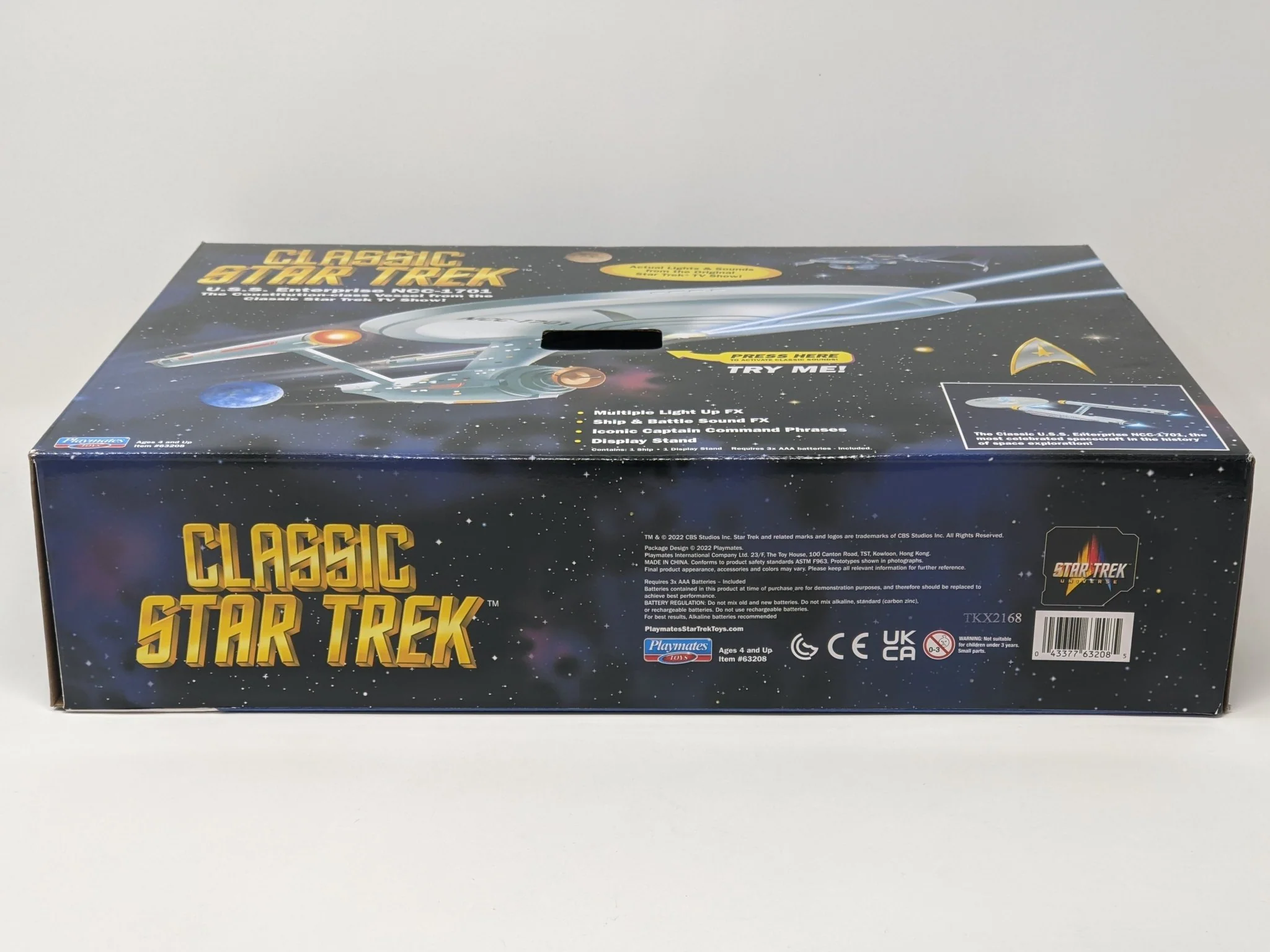 Star Trek USS Enterprise Playmates Model NCC-1701 x2 Signed Koenig Shatner JSA Certified Autograph - Image 147