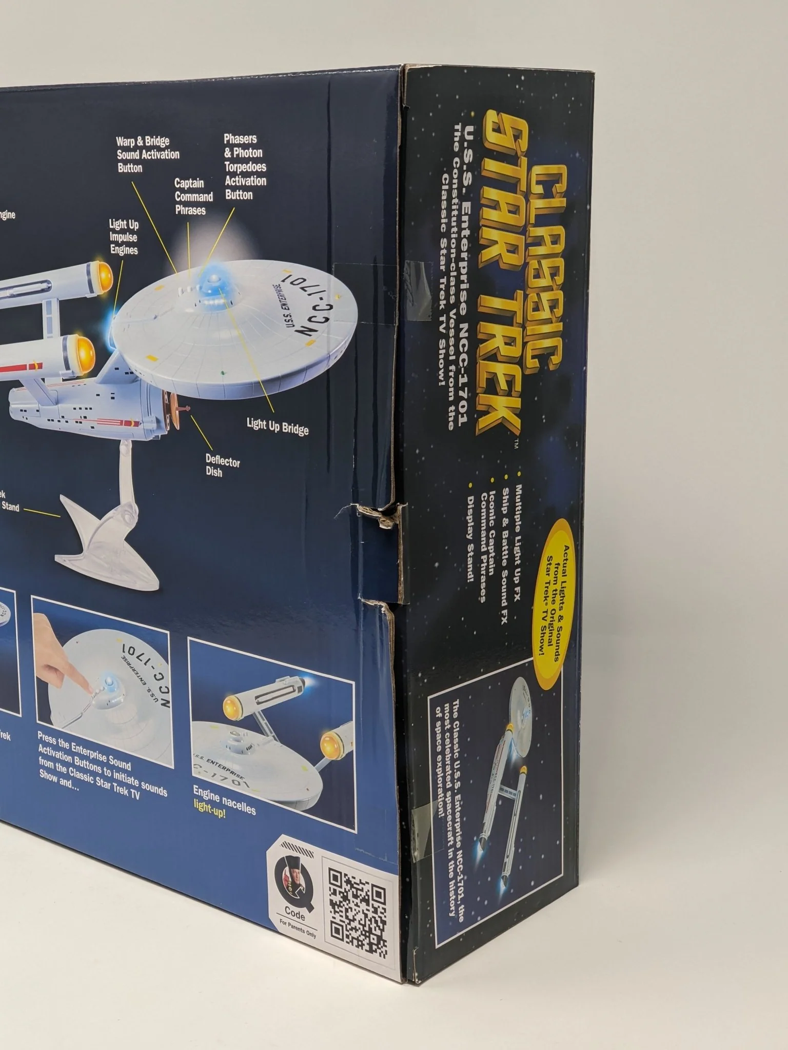 Star Trek USS Enterprise Playmates Model NCC-1701 x2 Signed Koenig Shatner JSA Certified Autograph - Image 148