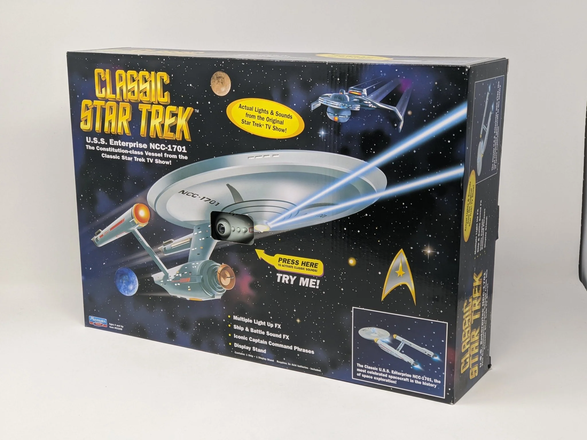 Star Trek USS Enterprise Playmates Model NCC-1701 x2 Signed Koenig Shatner JSA Certified Autograph - Image 149