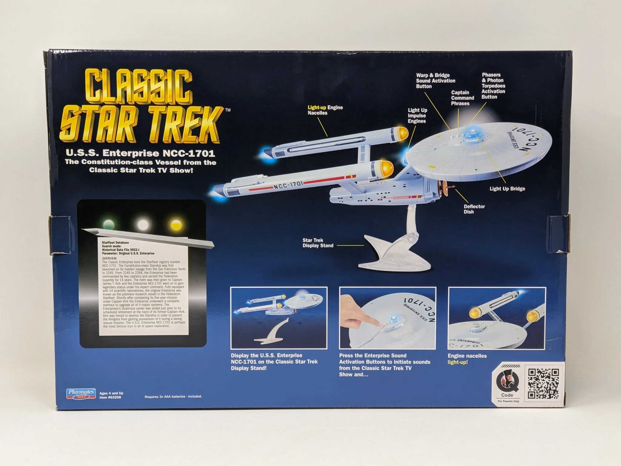 Star Trek USS Enterprise Playmates Model NCC-1701 x2 Signed Koenig Shatner JSA Certified Autograph - Image 18