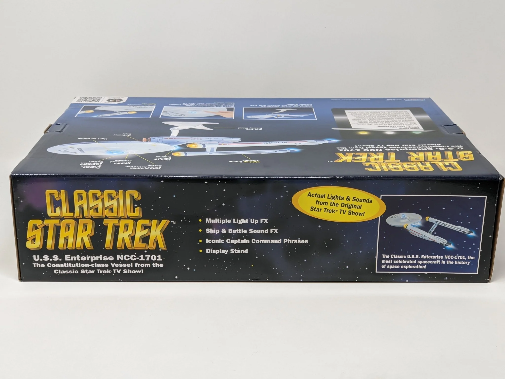 Star Trek USS Enterprise Playmates Model NCC-1701 x2 Signed Koenig Shatner JSA Certified Autograph - Image 21