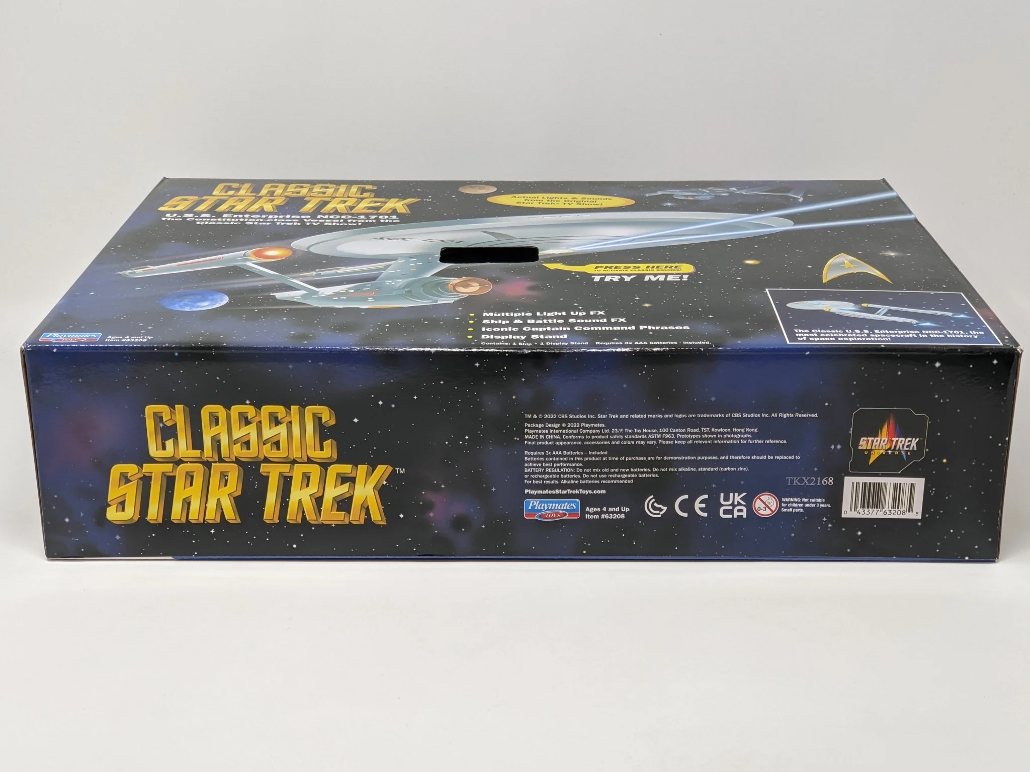 Star Trek USS Enterprise Playmates Model NCC-1701 x2 Signed Koenig Shatner JSA Certified Autograph - Image 22