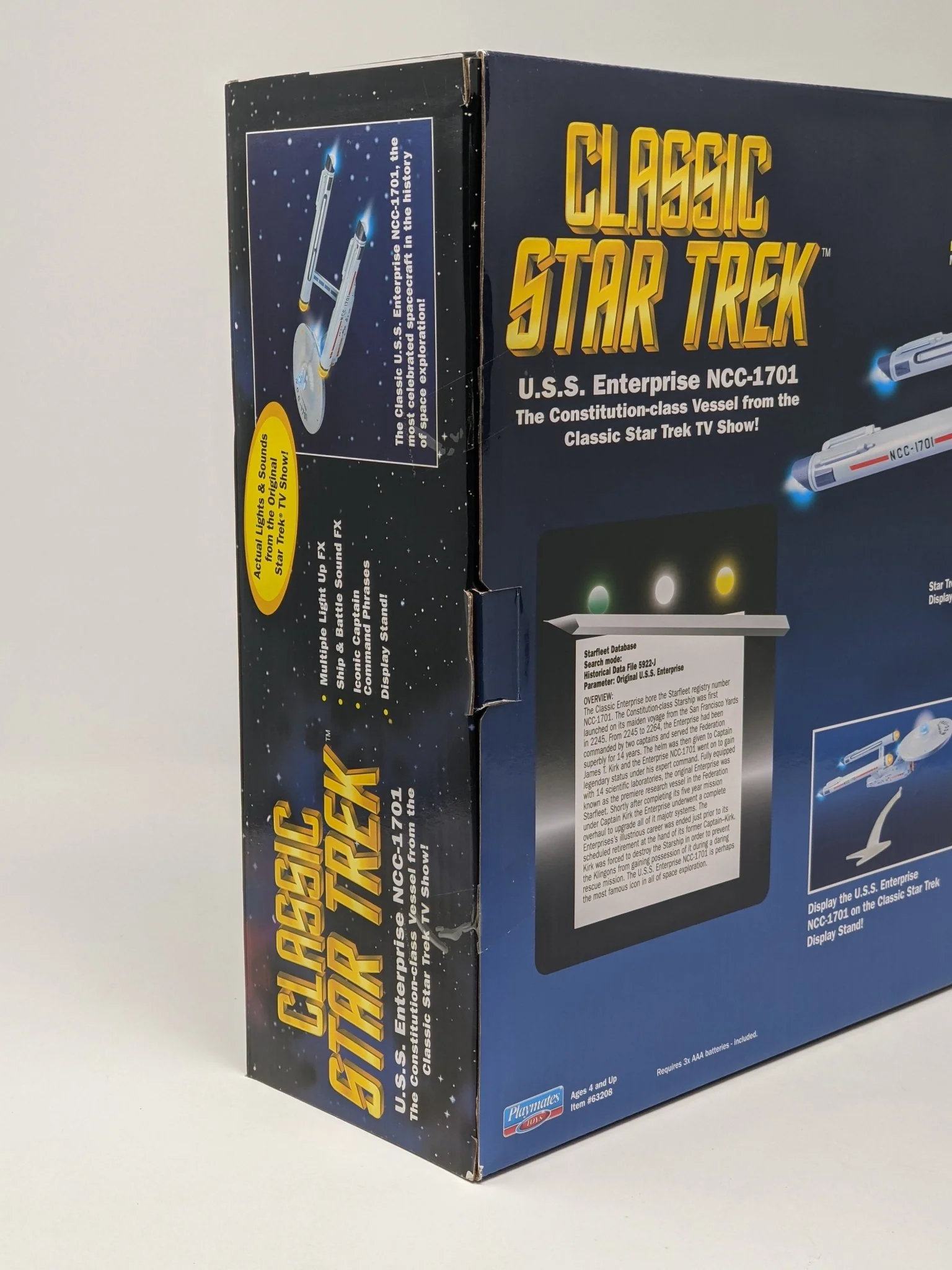 Star Trek USS Enterprise Playmates Model NCC-1701 x2 Signed Koenig Shatner JSA Certified Autograph - Image 23