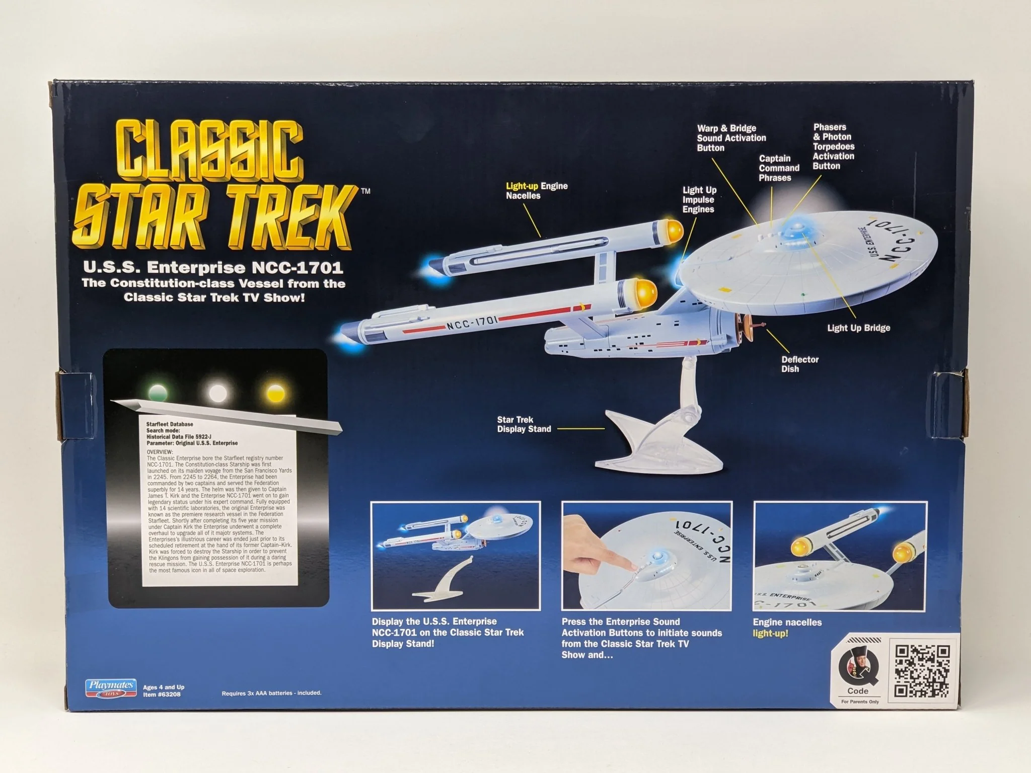 Star Trek USS Enterprise Playmates Model NCC-1701 x2 Signed Koenig Shatner JSA Certified Autograph - Image 28