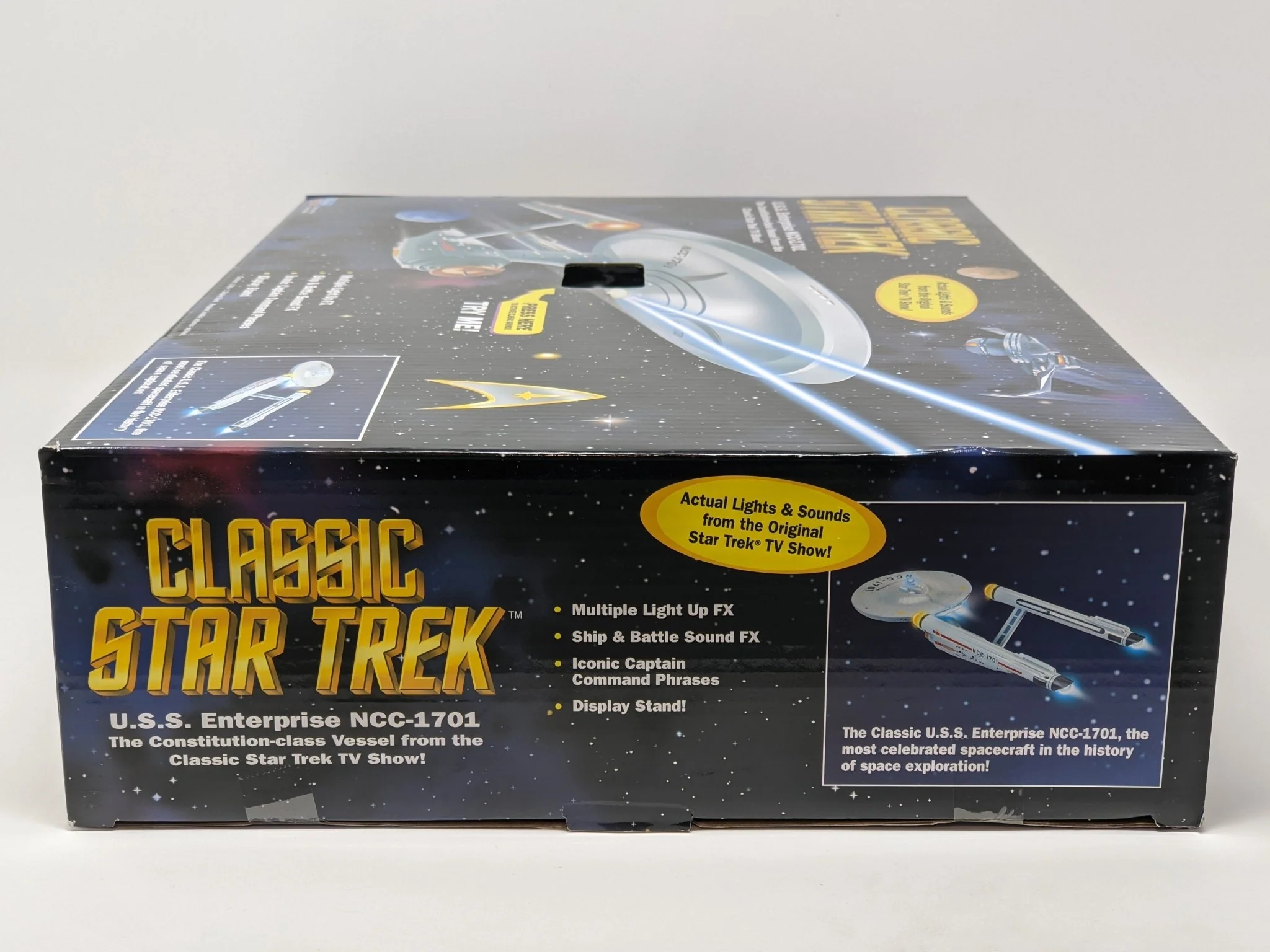 Star Trek USS Enterprise Playmates Model NCC-1701 x2 Signed Koenig Shatner JSA Certified Autograph - Image 29