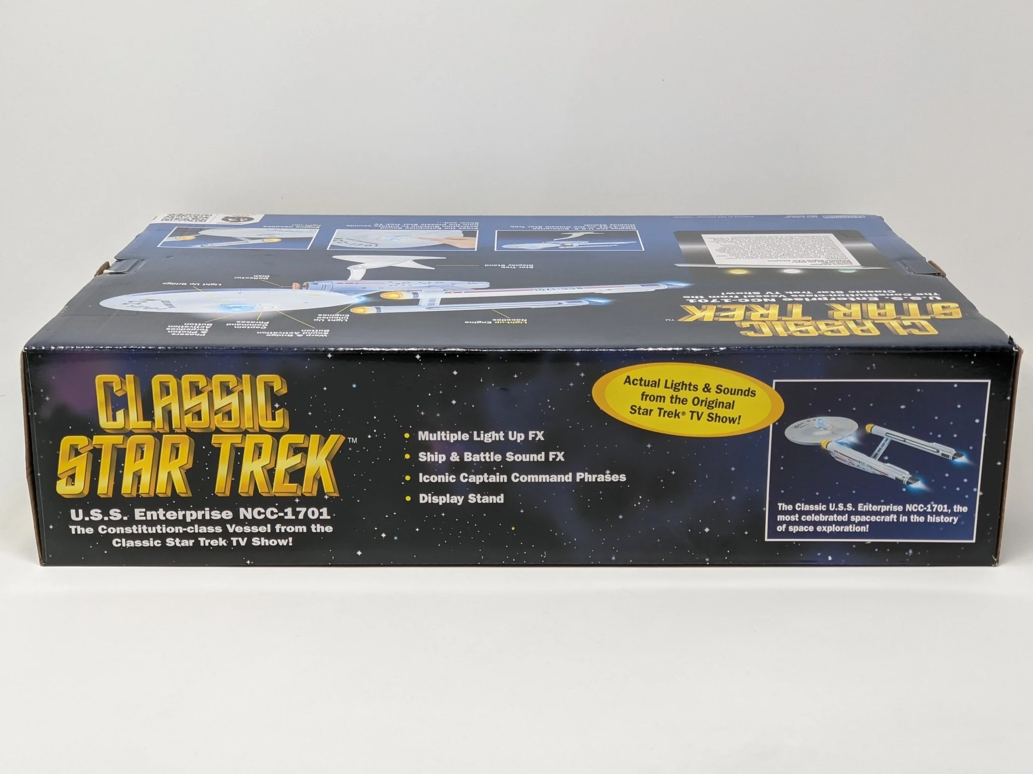 Star Trek USS Enterprise Playmates Model NCC-1701 x2 Signed Koenig Shatner JSA Certified Autograph - Image 31
