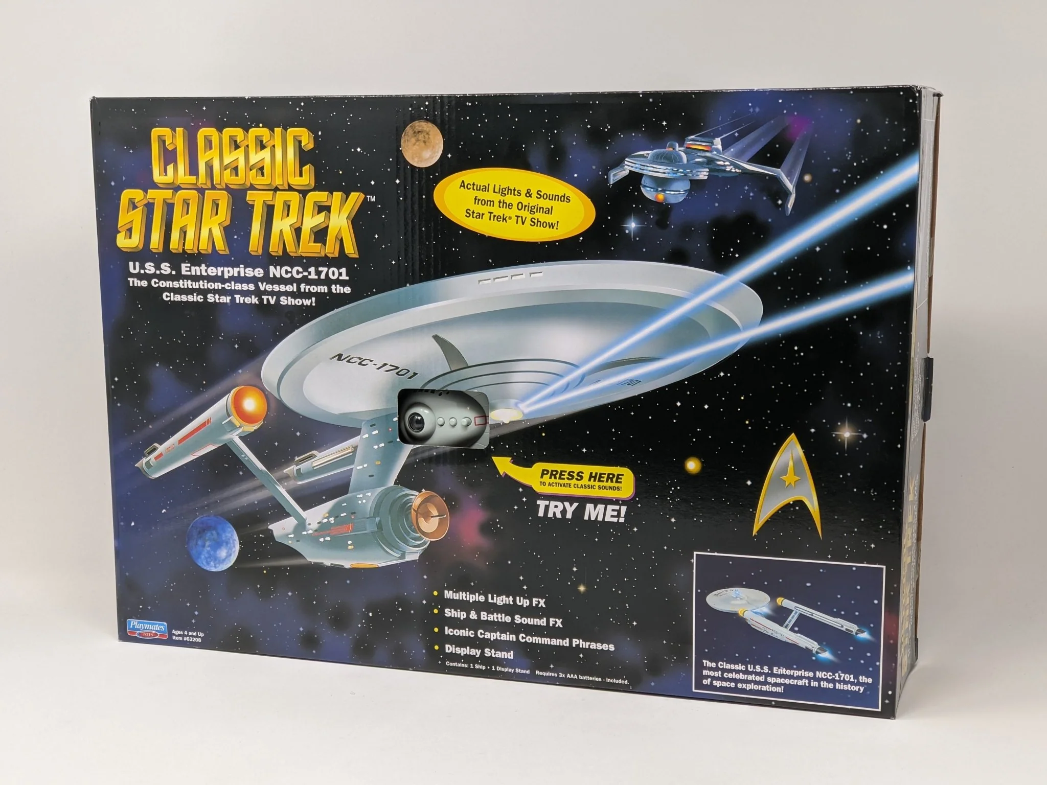 Star Trek USS Enterprise Playmates Model NCC-1701 x2 Signed Koenig Shatner JSA Certified Autograph - Image 35