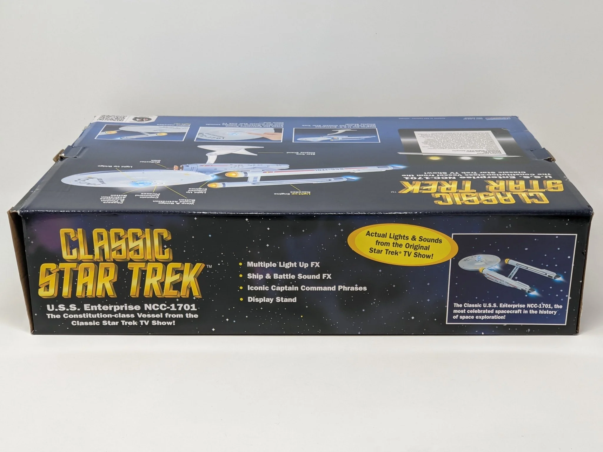 Star Trek USS Enterprise Playmates Model NCC-1701 x2 Signed Koenig Shatner JSA Certified Autograph - Image 40