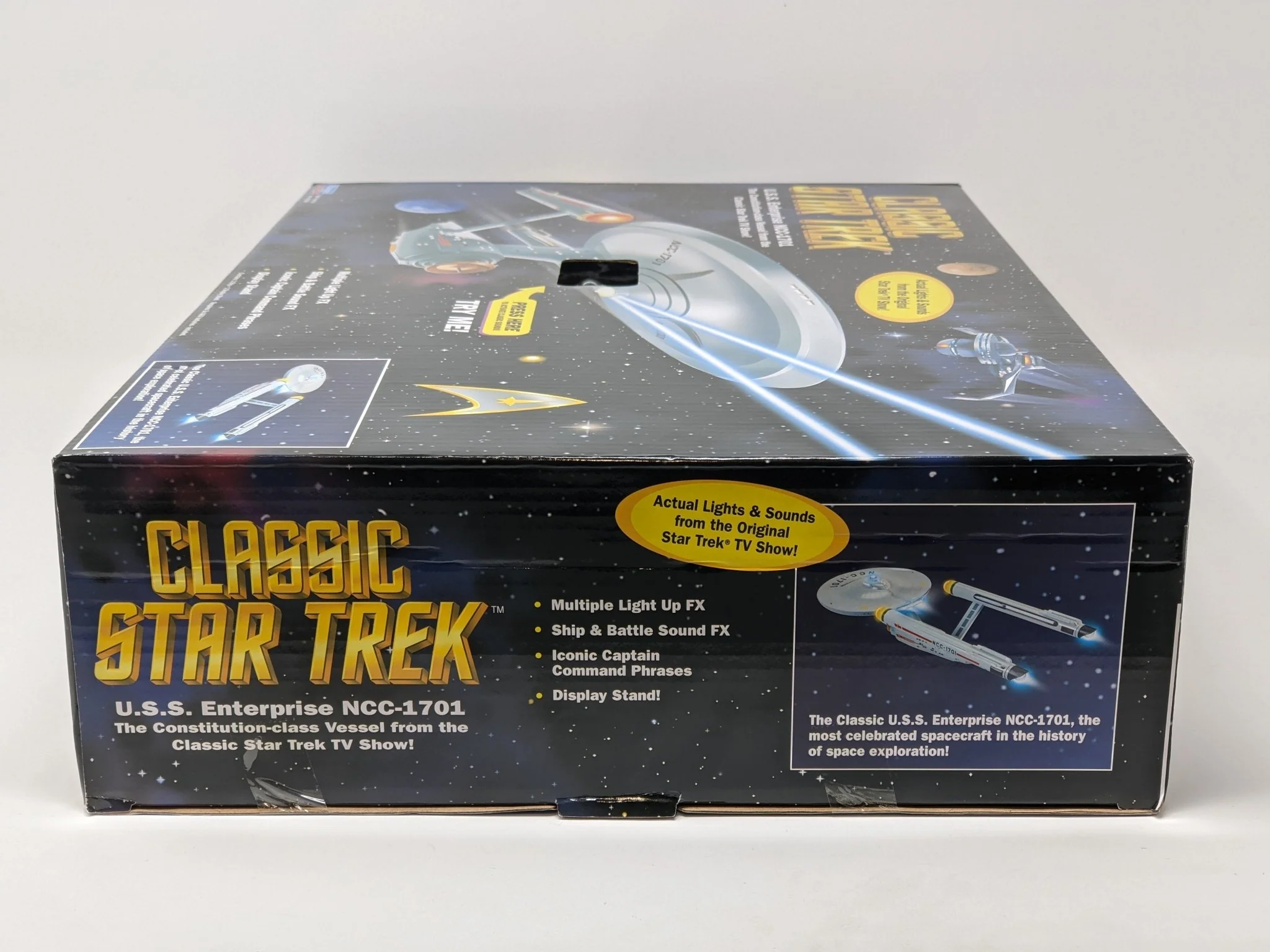 Star Trek USS Enterprise Playmates Model NCC-1701 x2 Signed Koenig Shatner JSA Certified Autograph - Image 48