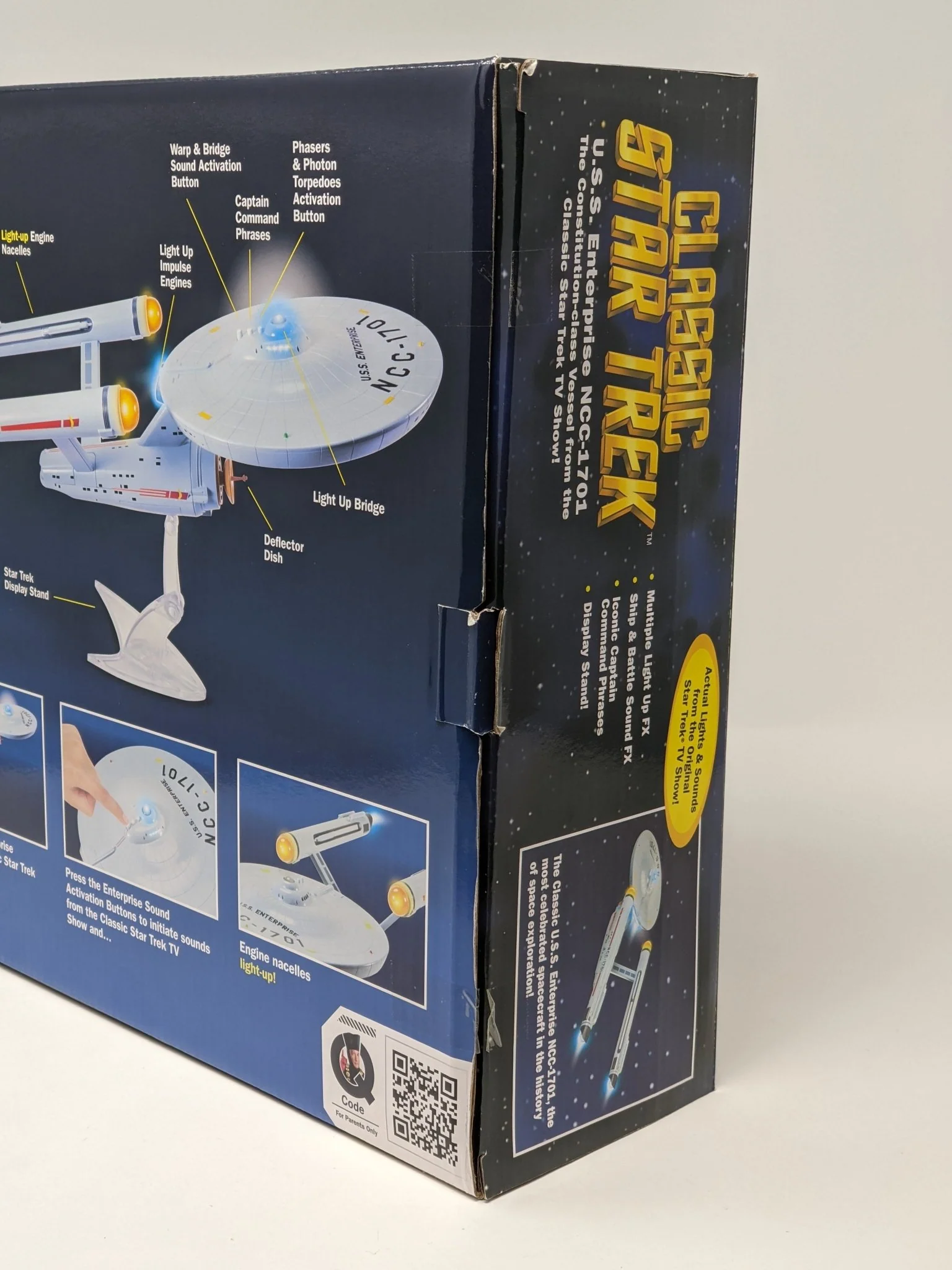 Star Trek USS Enterprise Playmates Model NCC-1701 x2 Signed Koenig Shatner JSA Certified Autograph - Image 52