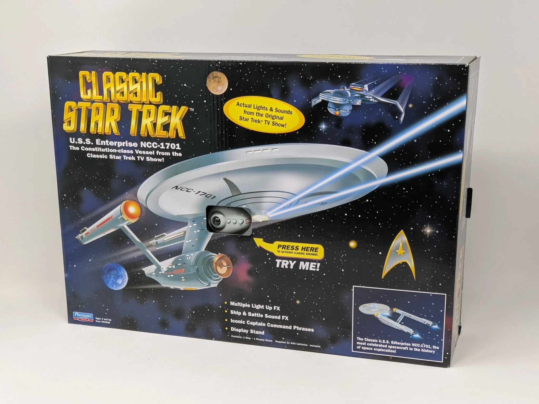 Star Trek USS Enterprise Playmates Model NCC-1701 x2 Signed Koenig Shatner JSA Certified Autograph - Image 54